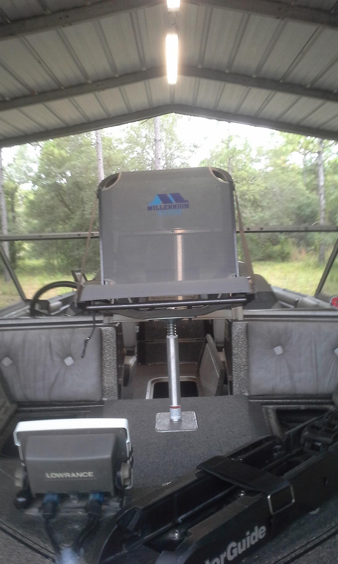 Millennium Marine B100 Boat Seat, Gray customer photo 2