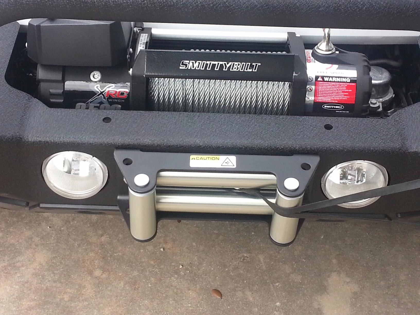 Smittybilt XRC Gen 2 9500lb Winch with Steel Cable - SB97495 customer photo 1