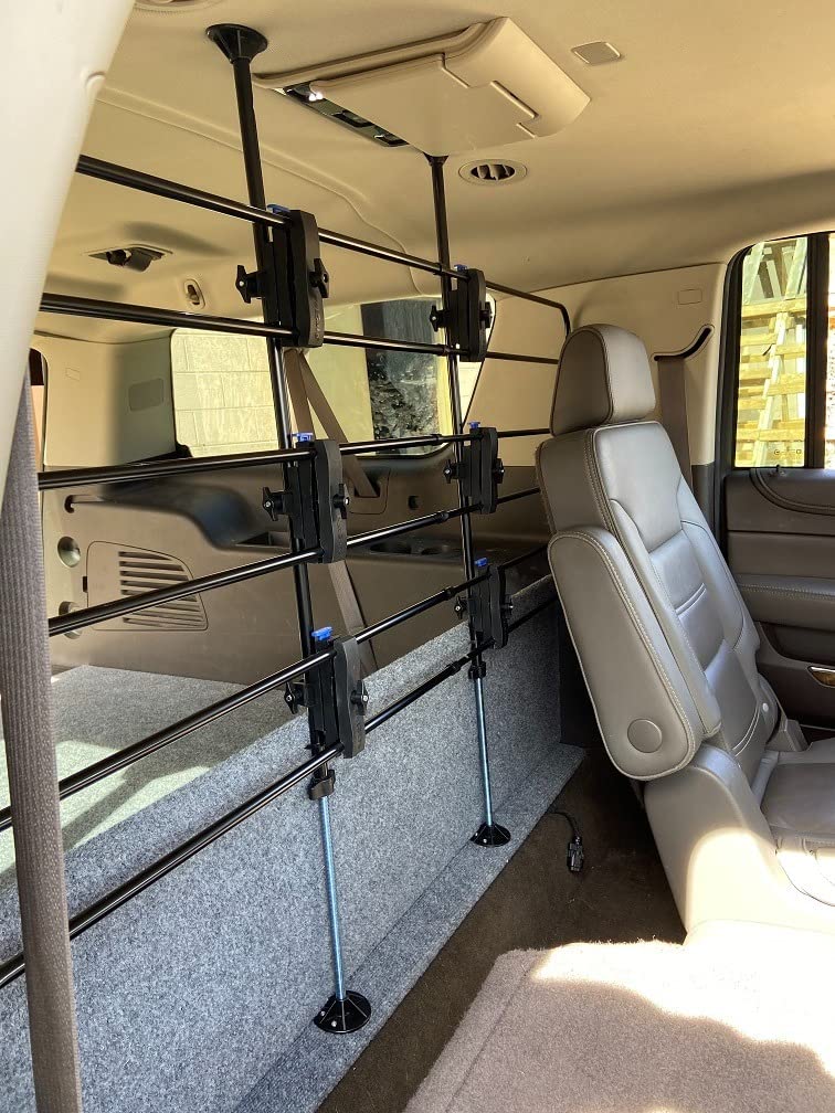 PetSafe Happy Ride Metal Dog Barrier - See-Through Tubular Design - Fits Most Cars, Minivans and SUVs - Keep Pets in The Back - Easy to Store in Vehicles customer photo 1
