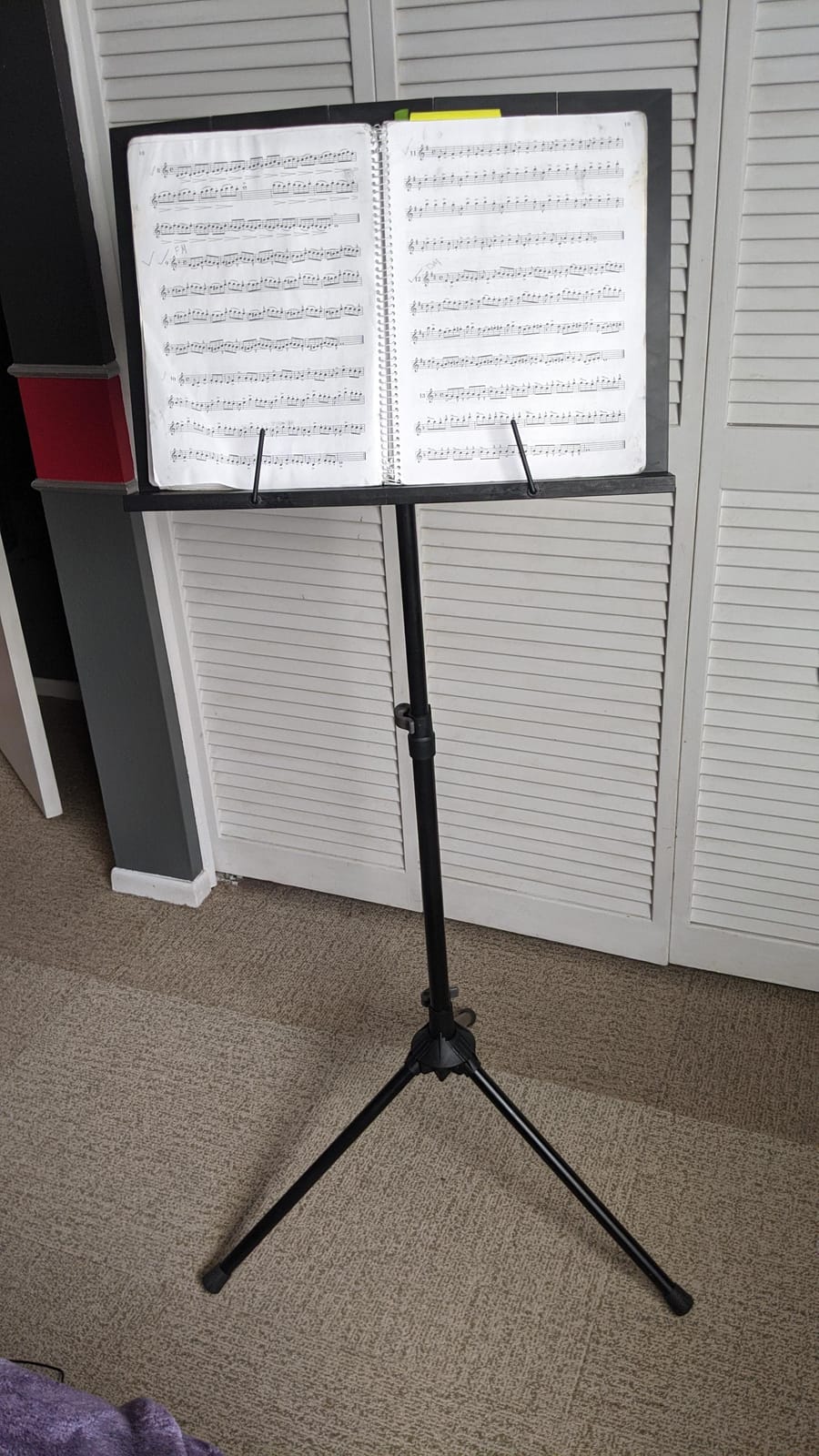 Peak Music Stands SMS-20 Collapsible Music Stand with Carrying Bag customer photo 1