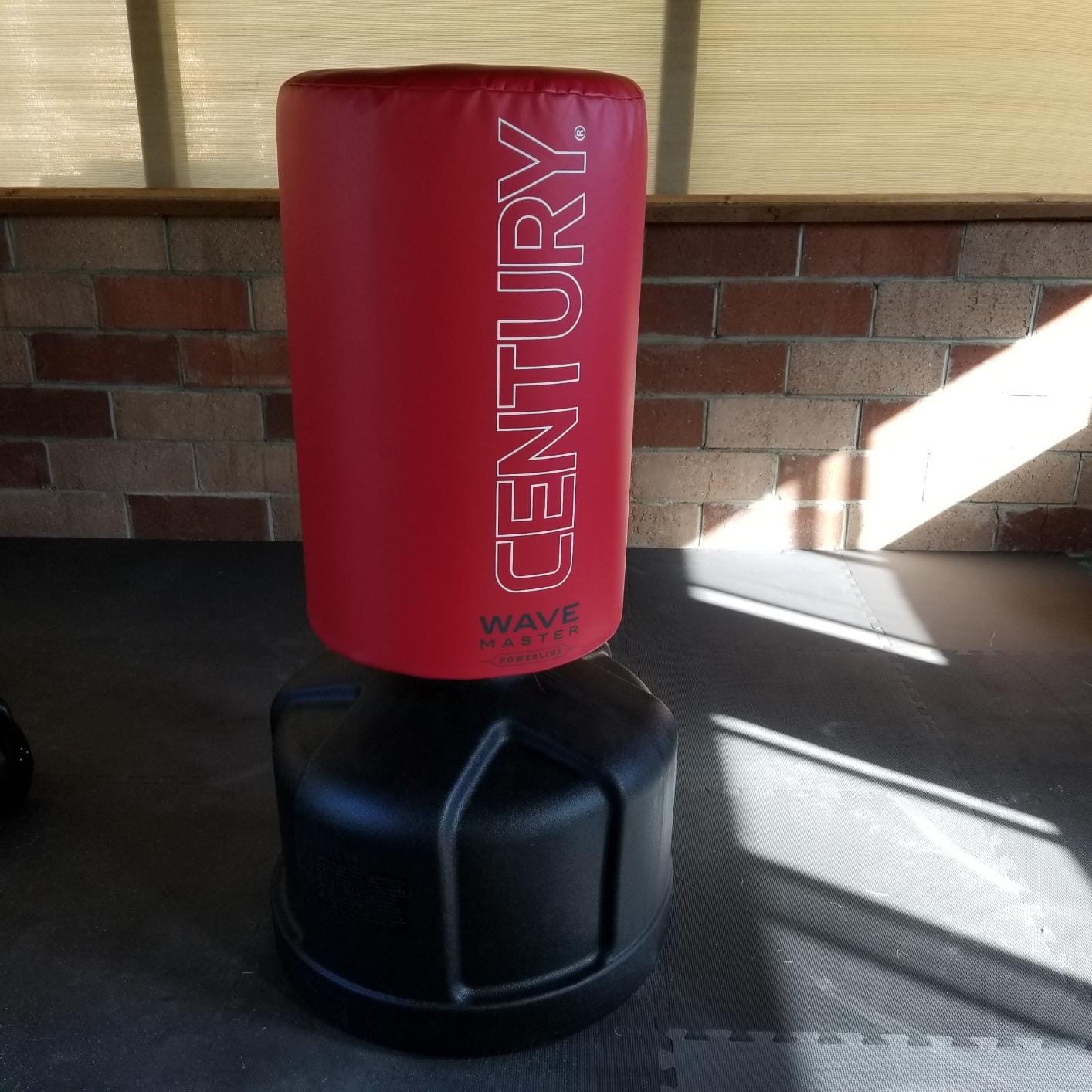 Century Wavemaster Powerline Extra Large, Freestanding Kickboxing Bag, Martial Arts Punching Bag, Eight Height Adjustments, Karate, Tae Kwon Do, MMA, High-Density Foam customer photo 2
