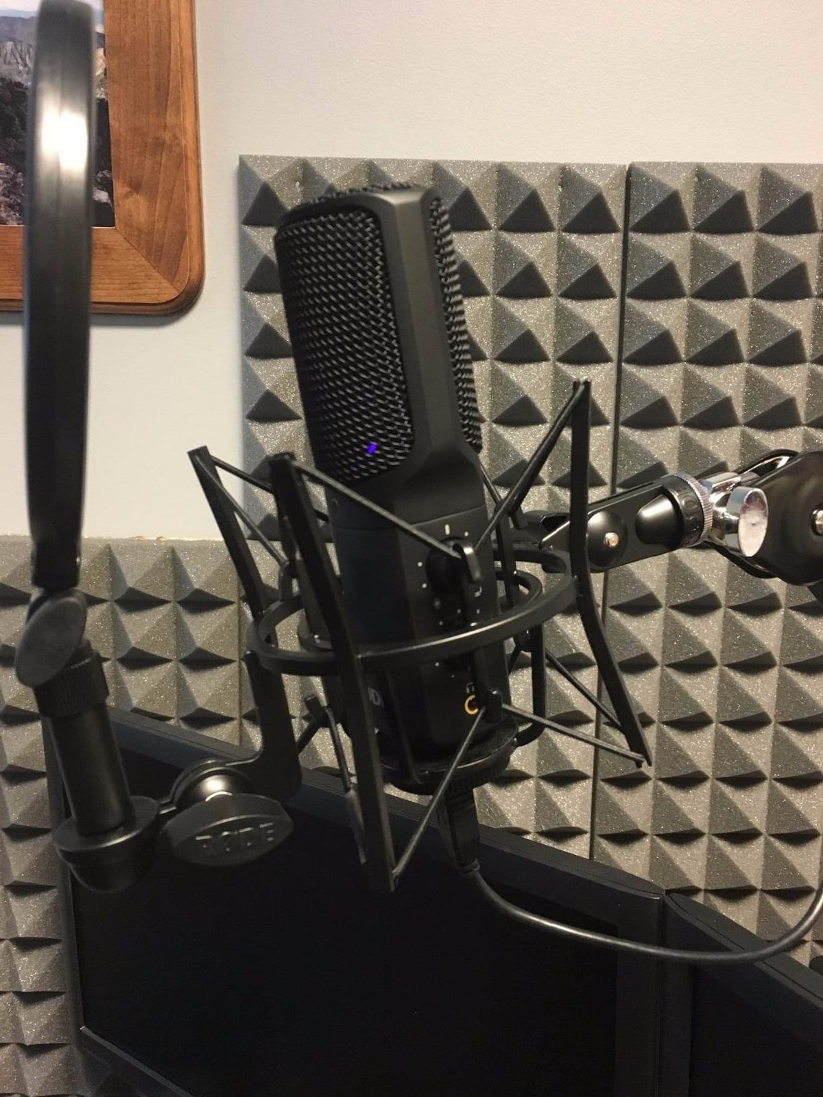 RØDE NT-USB Versatile Studio-Quality Condenser USB Microphone with Pop Filter customer photo 2