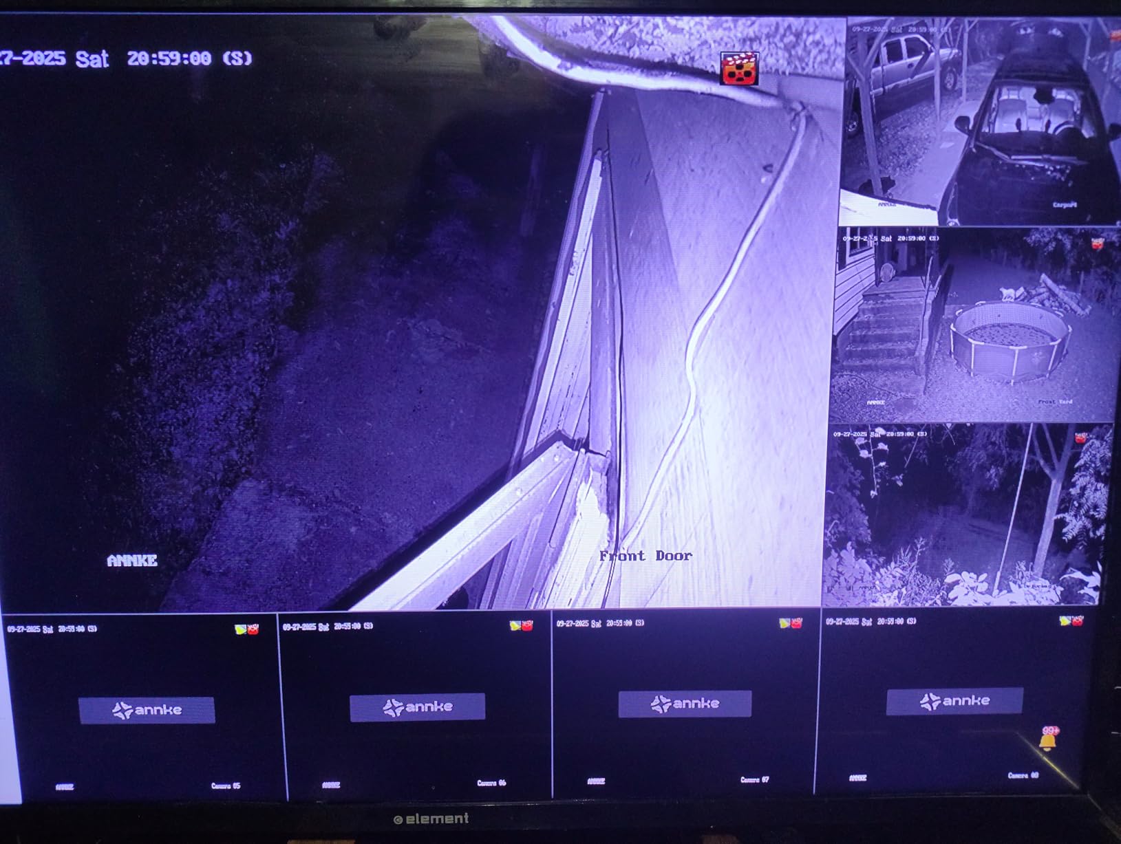 ANNKE 3K Lite Wired Security Camera System Outdoor, 8X 2MP Cameras, 1TB HDD | AI Human/Vehicle Detection, 8CH H.265+ Surveillance DVR and IP67 Home CCTV Came with Smart Dual Light, Color Night Vision customer photo 2