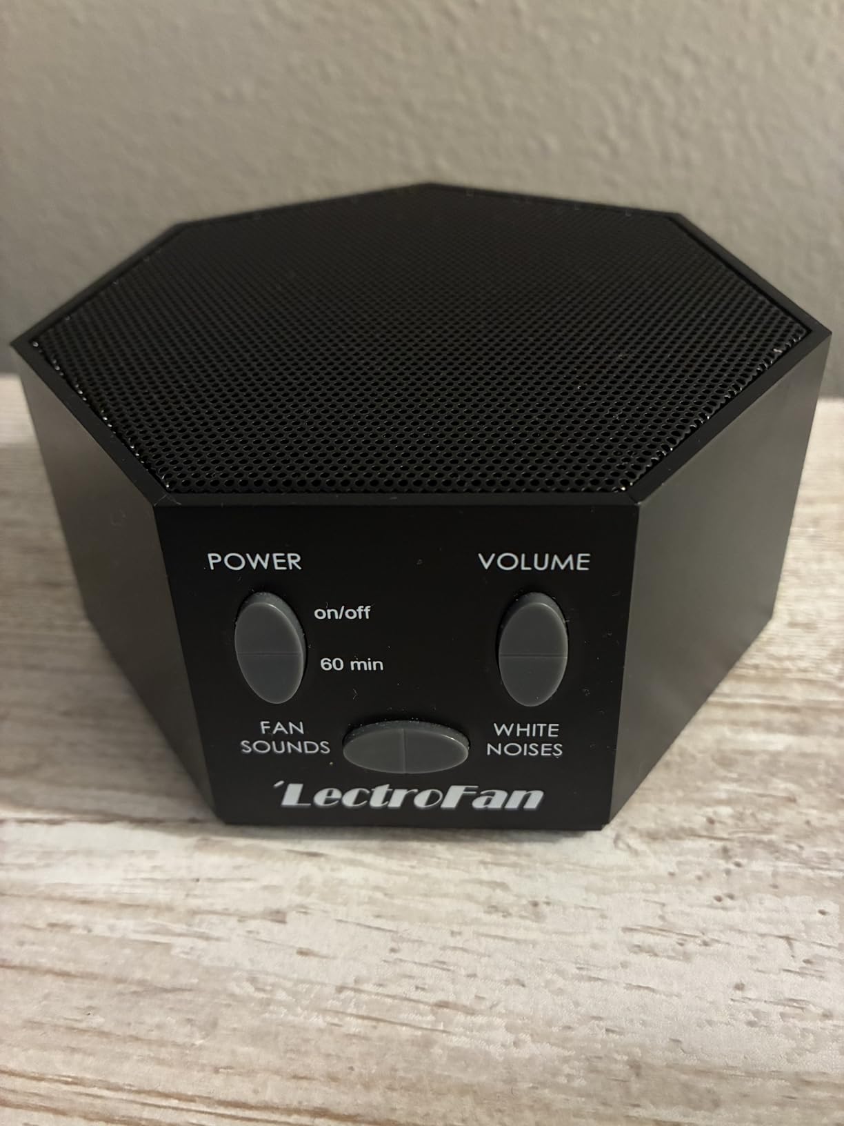 Adaptive Sound Technologies LectroFan Classic Sound Machine, Black | Soothing Sound Machine for Sleep with a Built-in Sleep Timer, Non-Looping Sounds, Speech Privacy and Compact Design customer photo 2