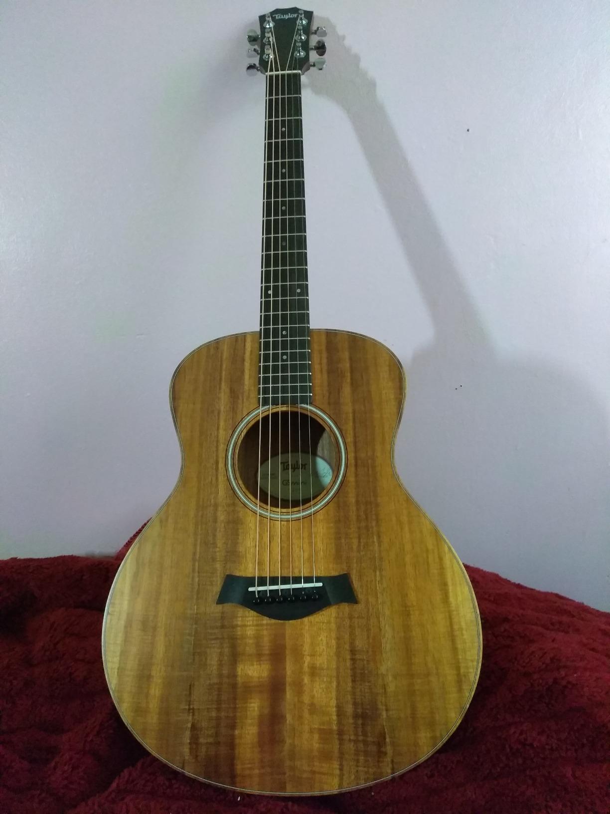 Taylor GS Mini-e Solid Koa Top ESB w/Gig Bag with case customer photo 2
