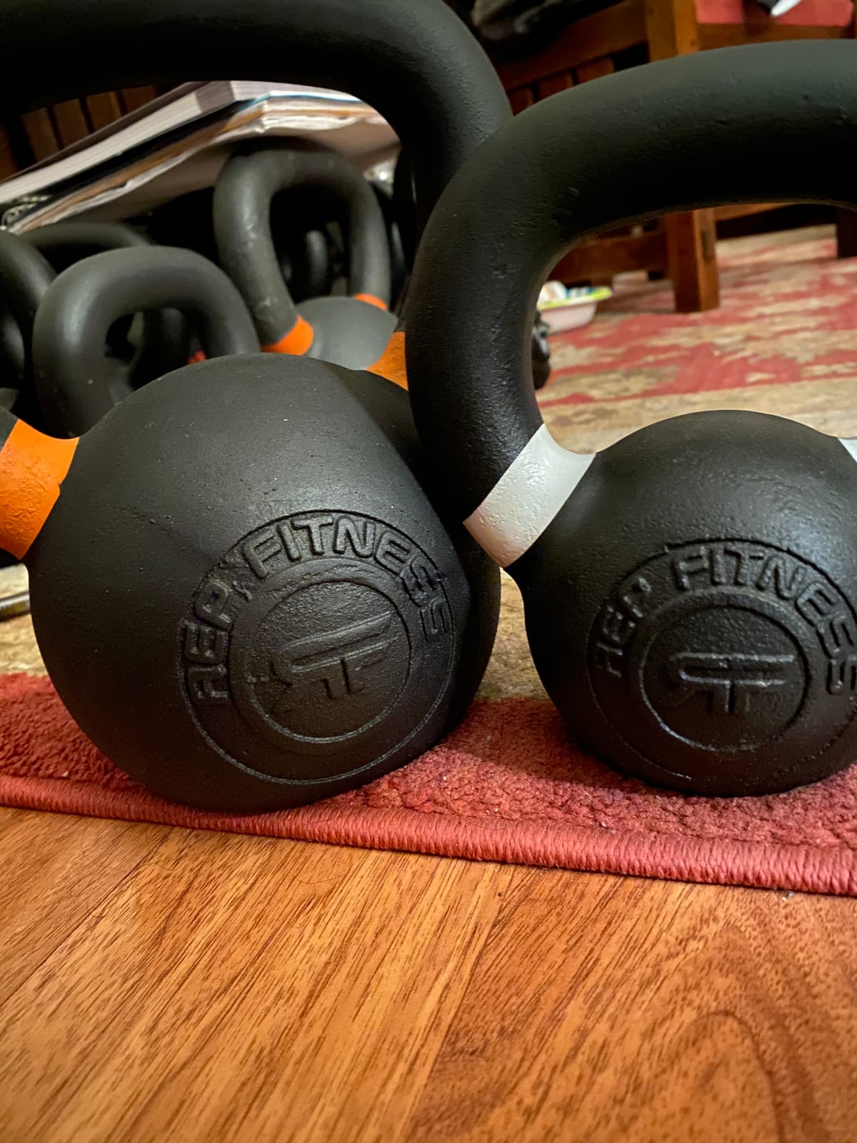 REP Fitness Kettlebell Set and Singles, 4kg to 24kg, 9lb to 53lb Weight Range, Cast Iron, Strength Exercise Training, Home Gym customer photo 1