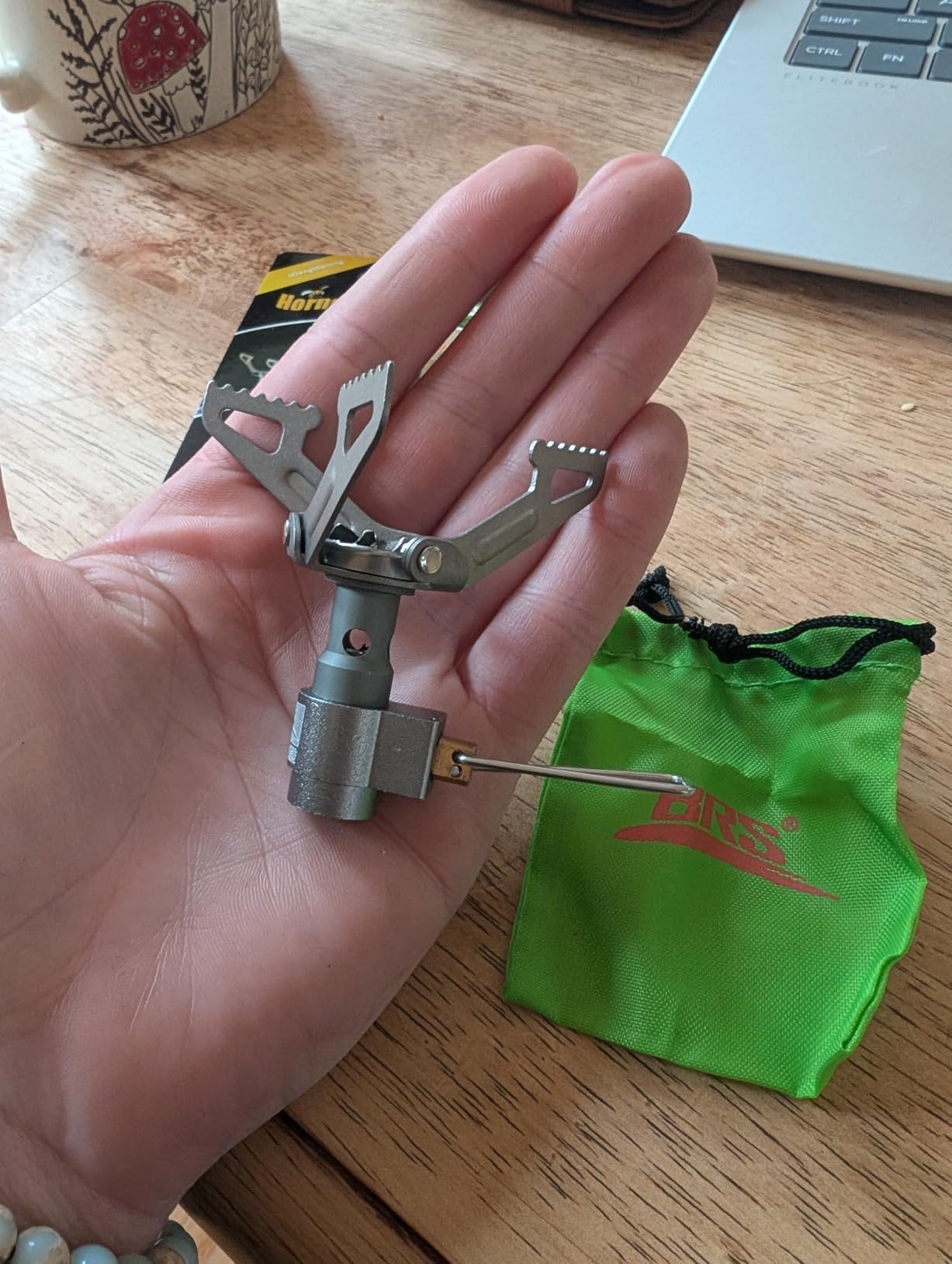 BRS Outdoor BRS-3000T Ultra-Light Titanium Alloy Miniature Portable Picnic Camping Gas Cooking Stove Portable Ultralight Burner 25gram customer photo 2