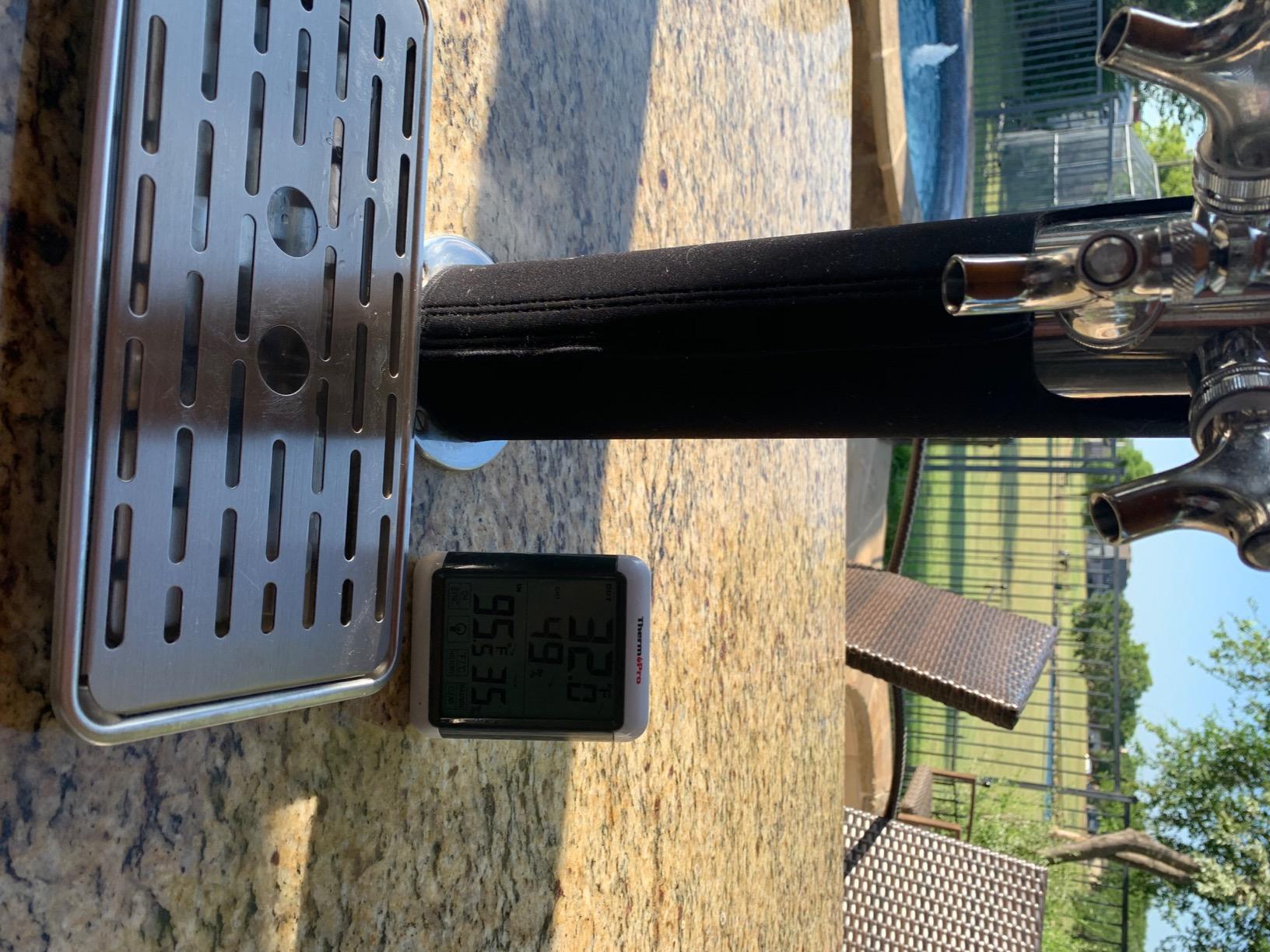 EdgeStar KC7000SSODTRIP Full Size Tower Cooled Triple Tap Built-In Outdoor Kegerator - Stainless Steel customer photo 2