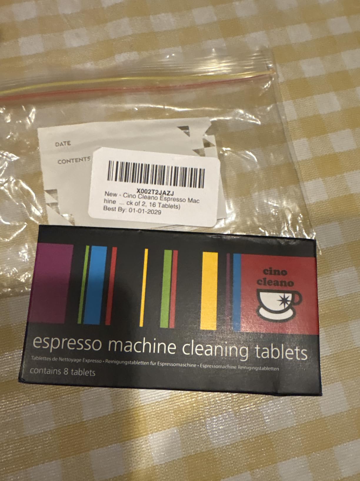Cafetto Cino Cleano Espresso Machine Cleaning Tablets, for Breville Espresso Machines, Descaling Tablets for Baristas (Pack of 2, 16 Tablets) customer photo 1