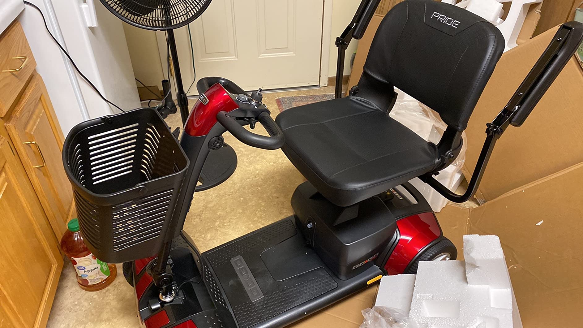 Pride Mobility S74 Go-Go Sport 4-Wheel Electric Mobility Scooter for Adults with Free Challenger Mobility Accessory customer photo 2