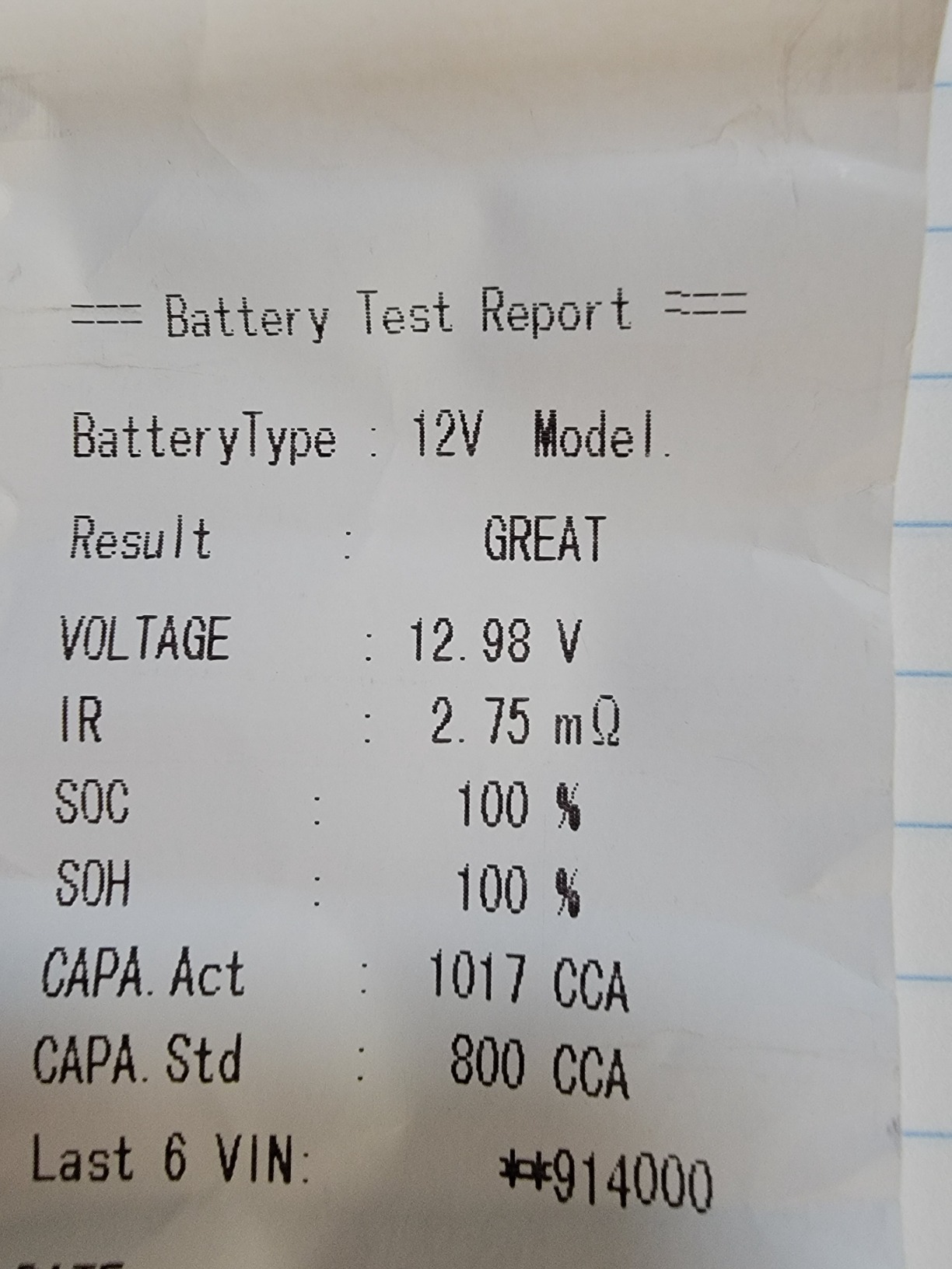 Interstate Batteries Car Battery 12V 63Ah 800CCA Group 34 Pure Lead AGM customer photo 2