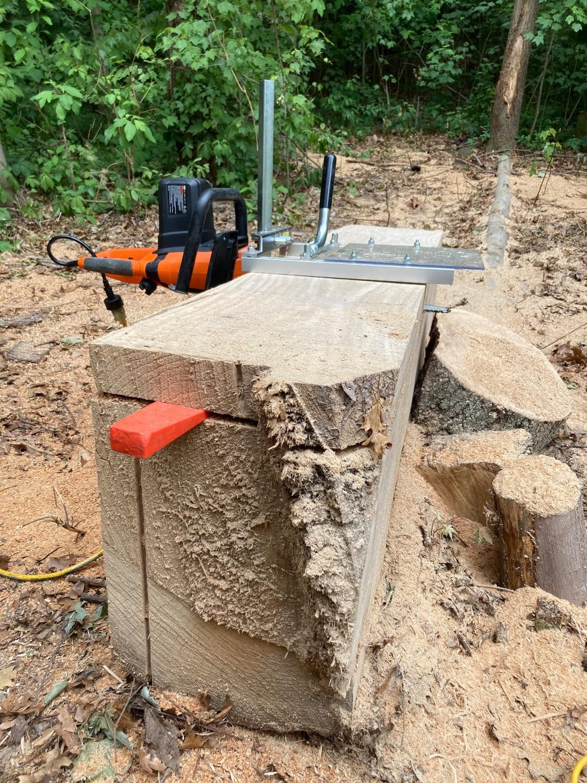 BLACK+DECKER Electric Chainsaw Corded, 18-Inch, 15-Amp Lightweight Chain Saw with Automatic Oiler (CS1518) customer photo 2