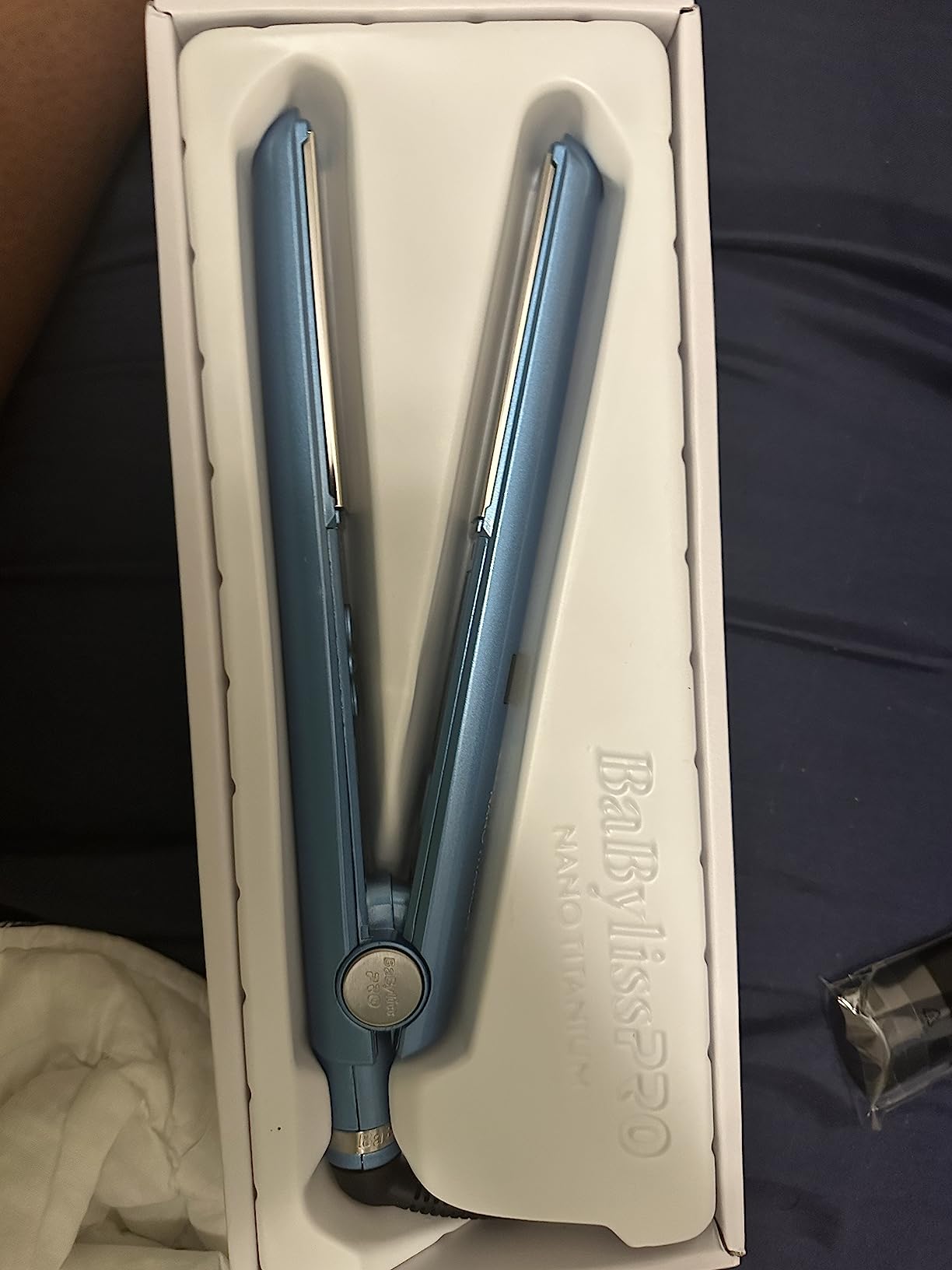 BaBylissPRO Nano Titanium Flat Iron Hair Straightener, Digital Flat Iron for Pro Salon Results, Styling Tool for All Hair Types customer photo 1