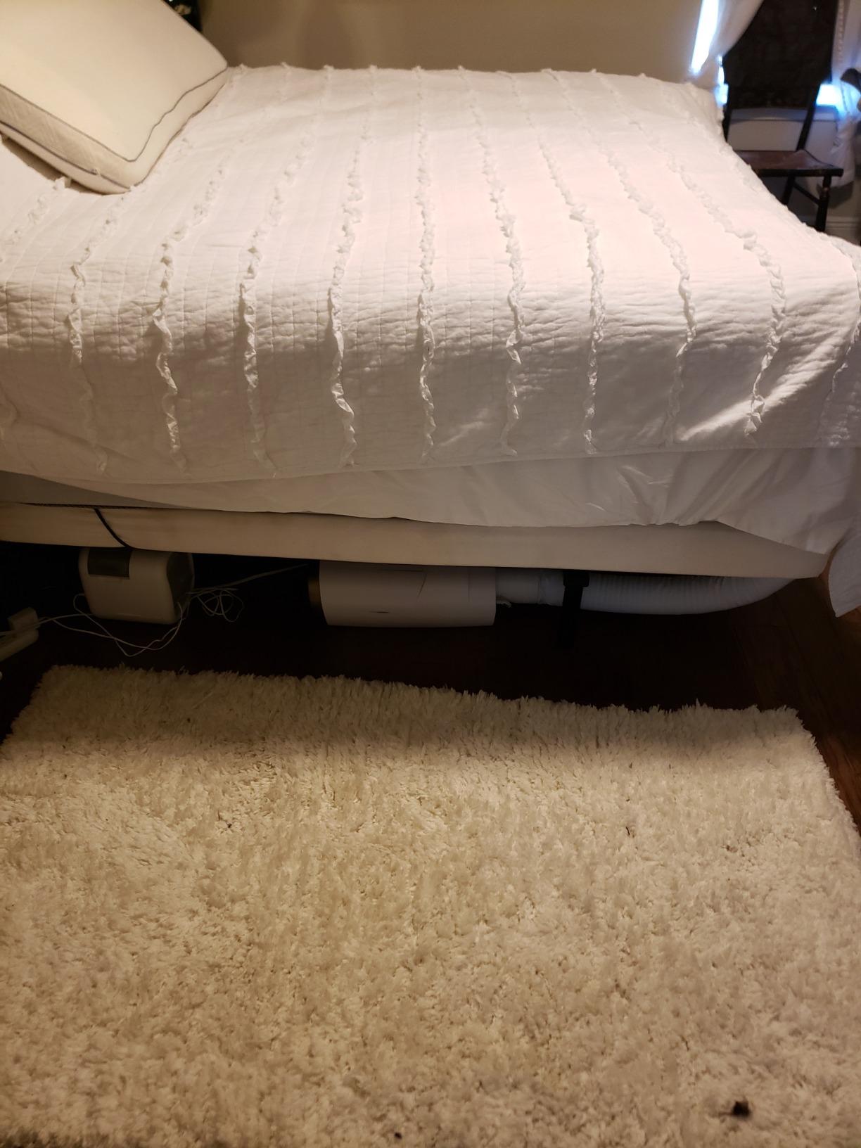 BedJet Dual Zone Cooling & Heating Climate Fan for Beds (King/Cal King) | Sweat-Drying | Adjustable Dual Temperature Zones | Instant Response | Maintains Mattress Feel | Quiet | Clinically-Proven customer photo 1