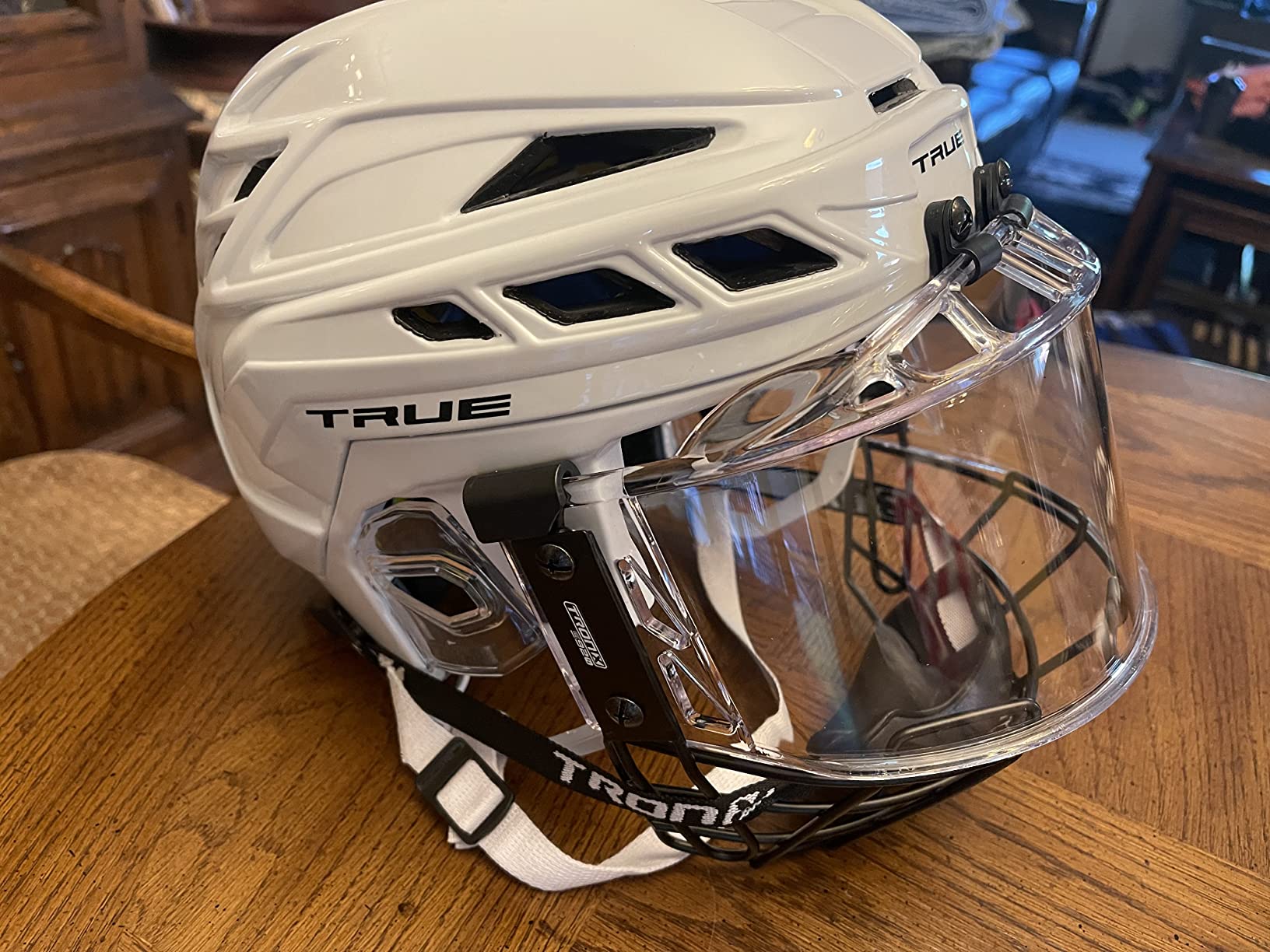 TronX S920 Senior Full Hockey Helmet Cage & Shield Combo Hybrid customer photo 2