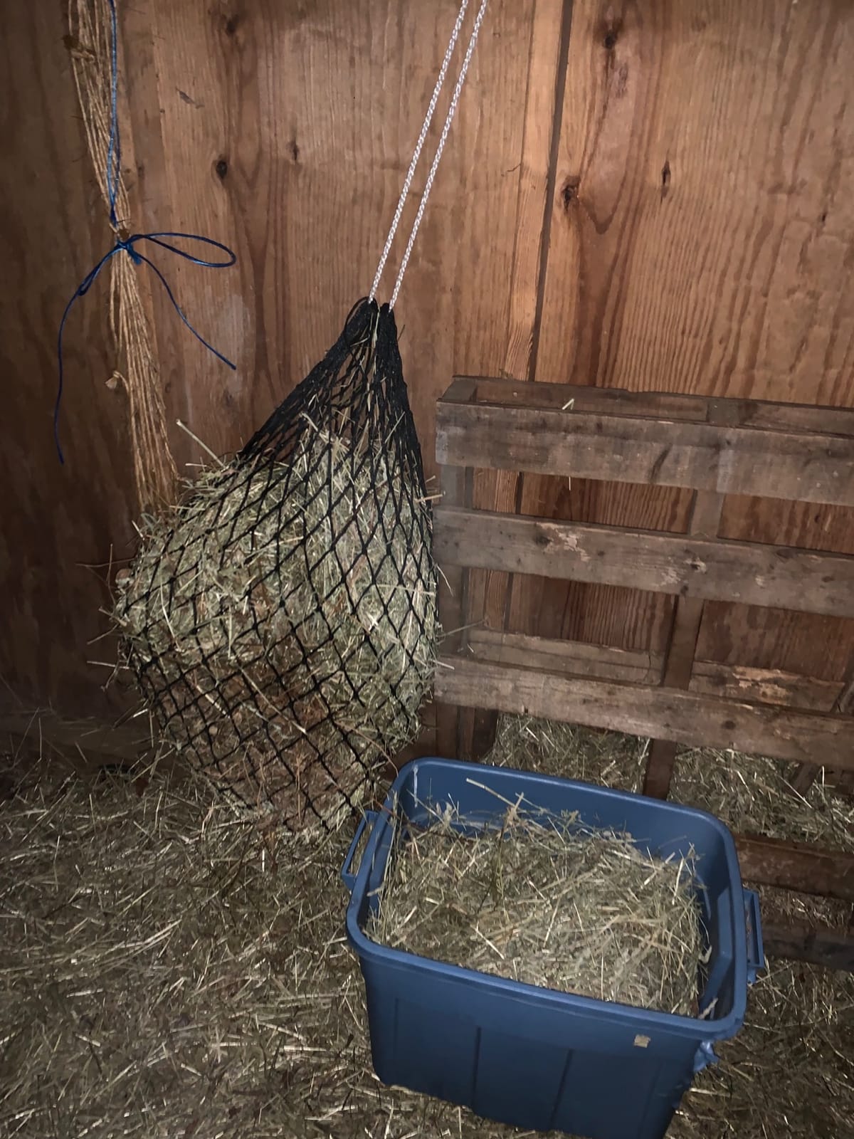 Weaver Equine Slow Feed Hay Net 36in Black customer photo 2