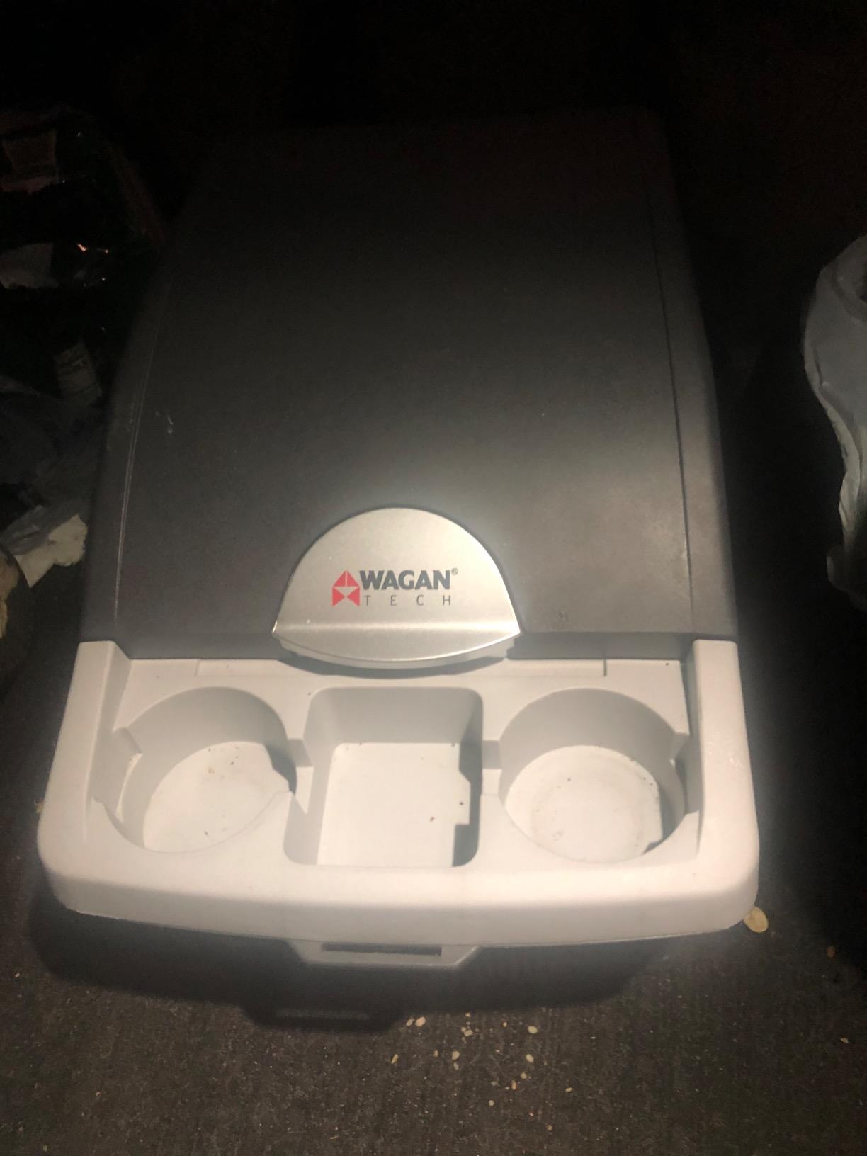 Wagan EL6214 Personal Thermoelectric Cooler/Warmer, 14 Liter Capacity, Portable Electric Car Cooler with 12/24V DC, 12V Small Fridge for Car, RV, and Camping Use, UL Listed customer photo 2