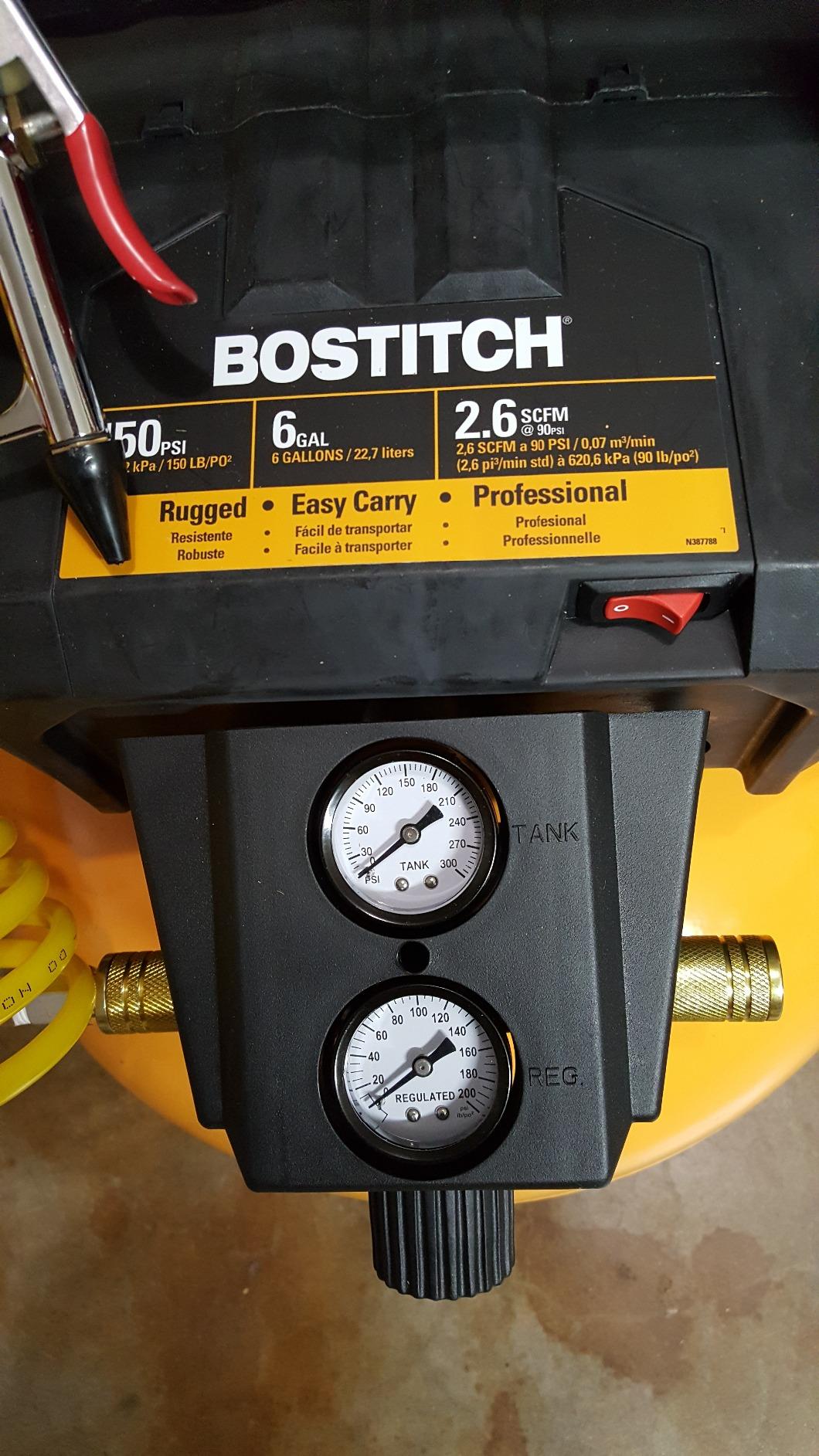 Bostitch 6 Gallon 150 Psi Air Compressor customer photo 1