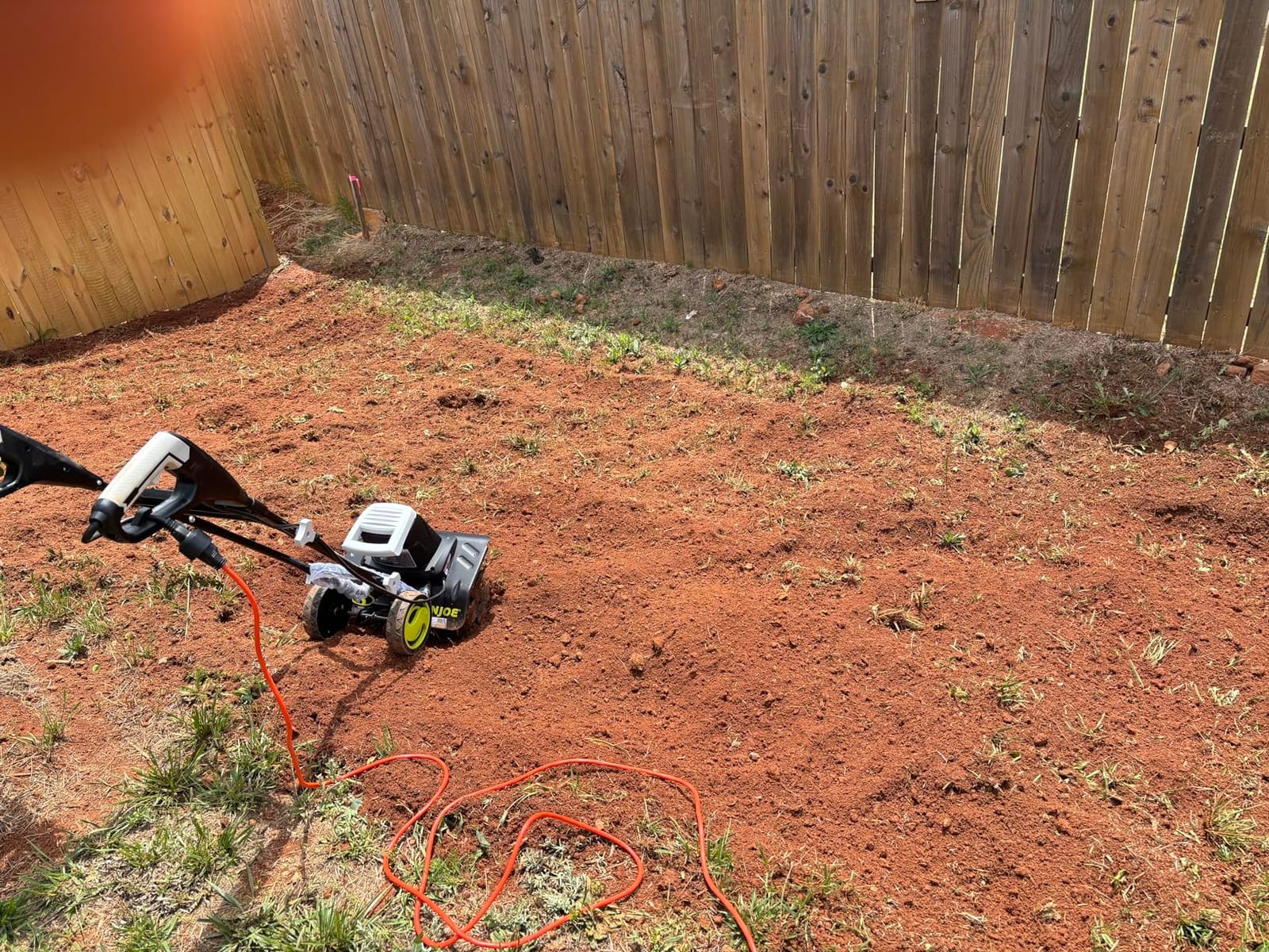 Sun Joe Corded Electric Garden Tiller & Cultivator with Steel Tines, 16 In, 12-Amp Motor - Heavy-Duty Tilling Machine and Power Tools for Lawn, Yard, and Gardening Care, TJ603E customer photo 2