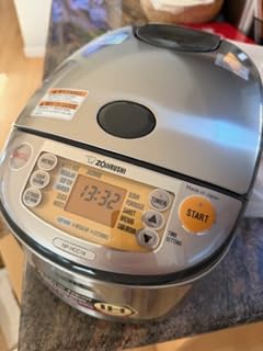 Zojirushi NP-HCC18XH Induction Rice Cooker and Warmer, 1.8 L (Dark Gray) customer photo 2