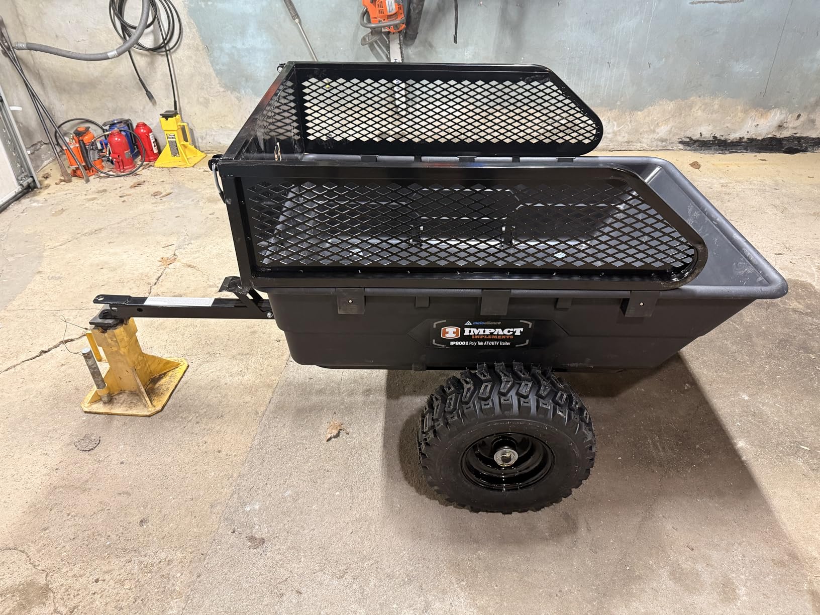 Impact Implements 1500lb Poly Tub Agricultural Trailer by MotoAlliance customer photo 1
