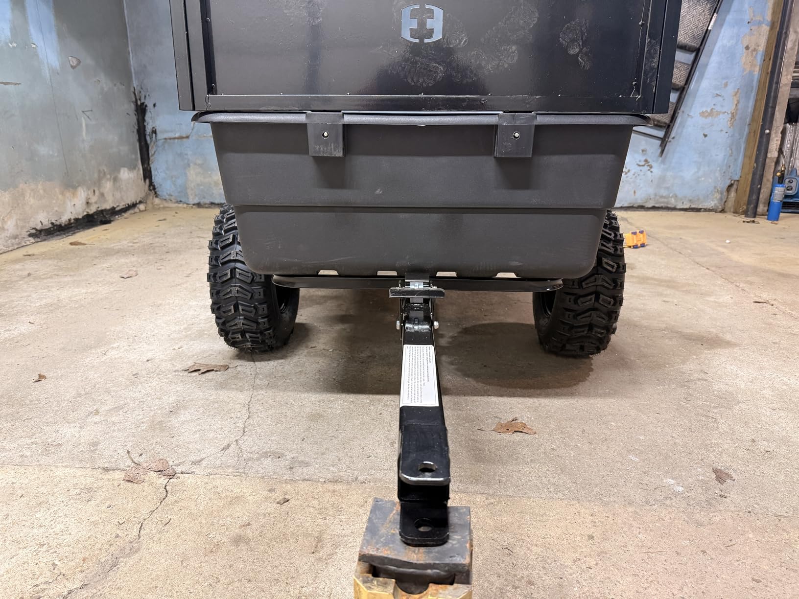 Impact Implements 1500lb Poly Tub Agricultural Trailer by MotoAlliance customer photo 2