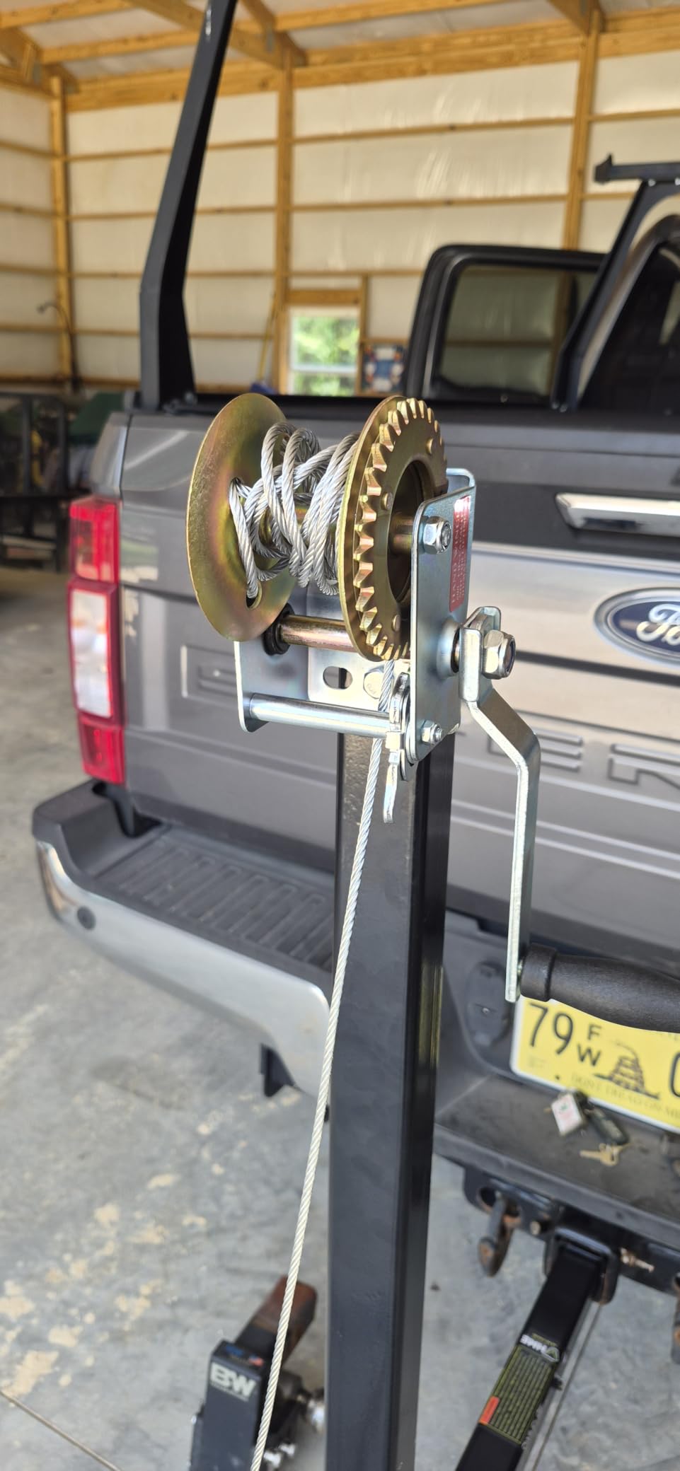 Viking Solutions SwiveLift Durable Lightweight Foldable Easy to Use Portable Big Game Hitch-Mounted Lifting System customer photo 1