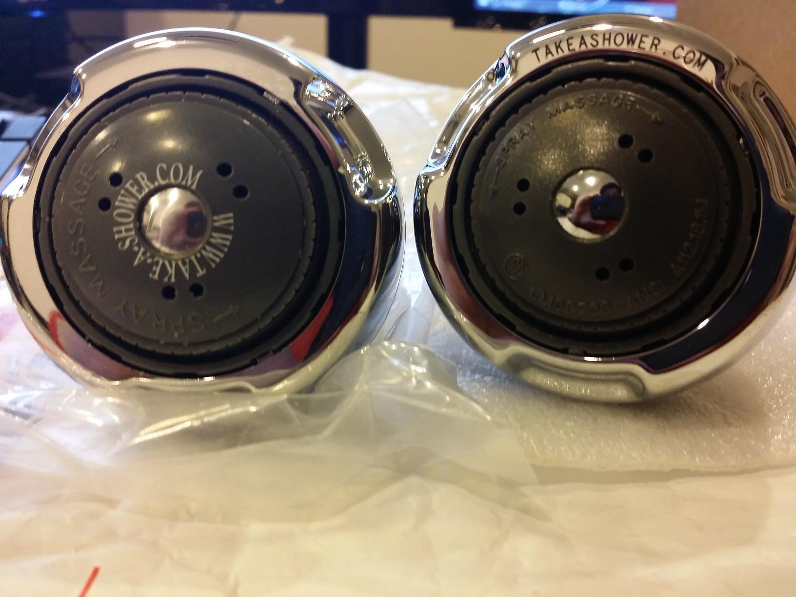 The Fire Hydrant Spa Short Chrome Massager Shower Head - Extreme performance for low water pressure customer photo 1