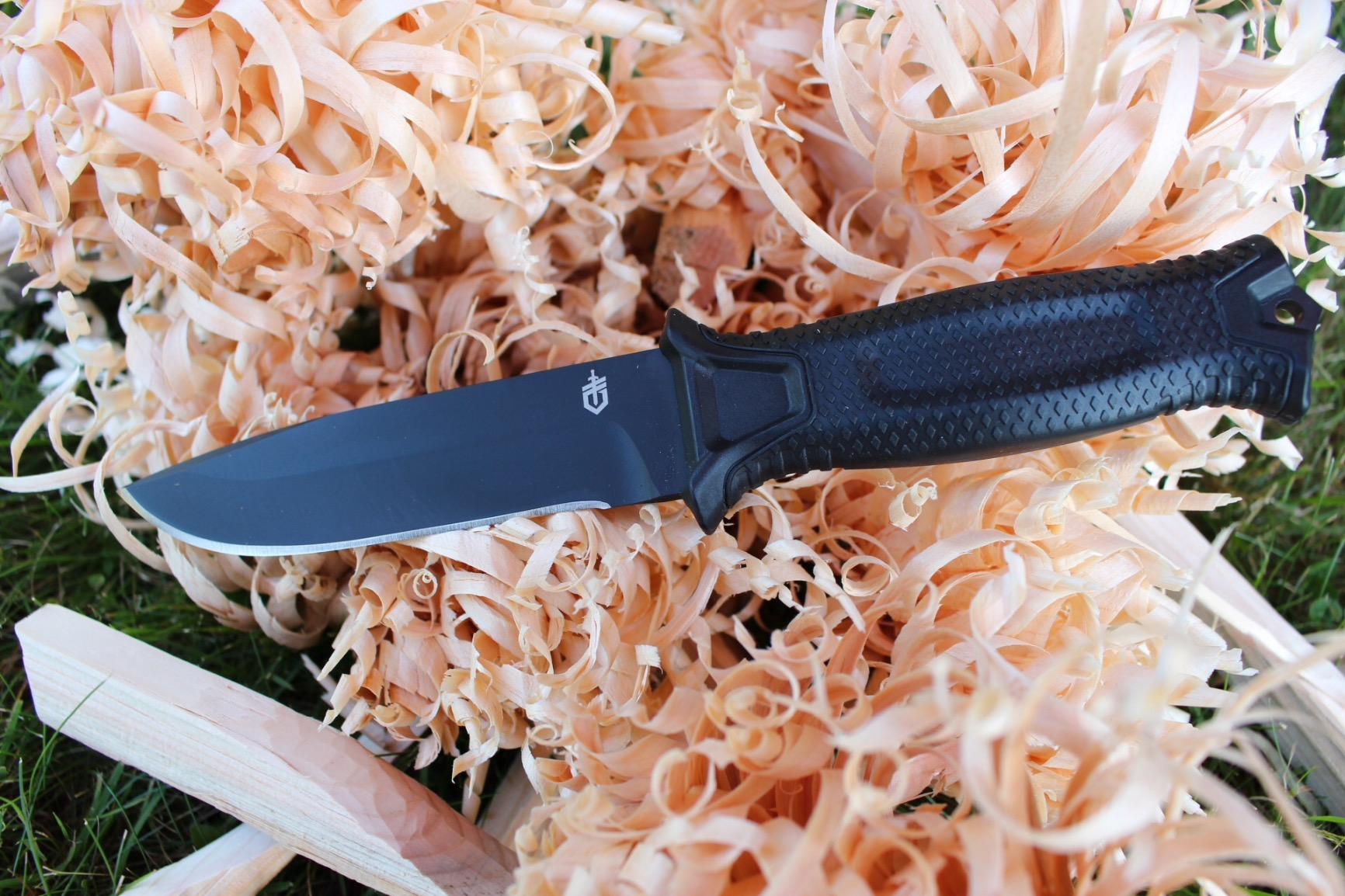 Gerber Gear StrongArm Knife - Fixed Blade - Tactical Knife for Survival Gear - Full Tang, 420HC Steel Blade - Camping Survival Knife - Made in USA - Plain edge, Coyote Brown customer photo 1