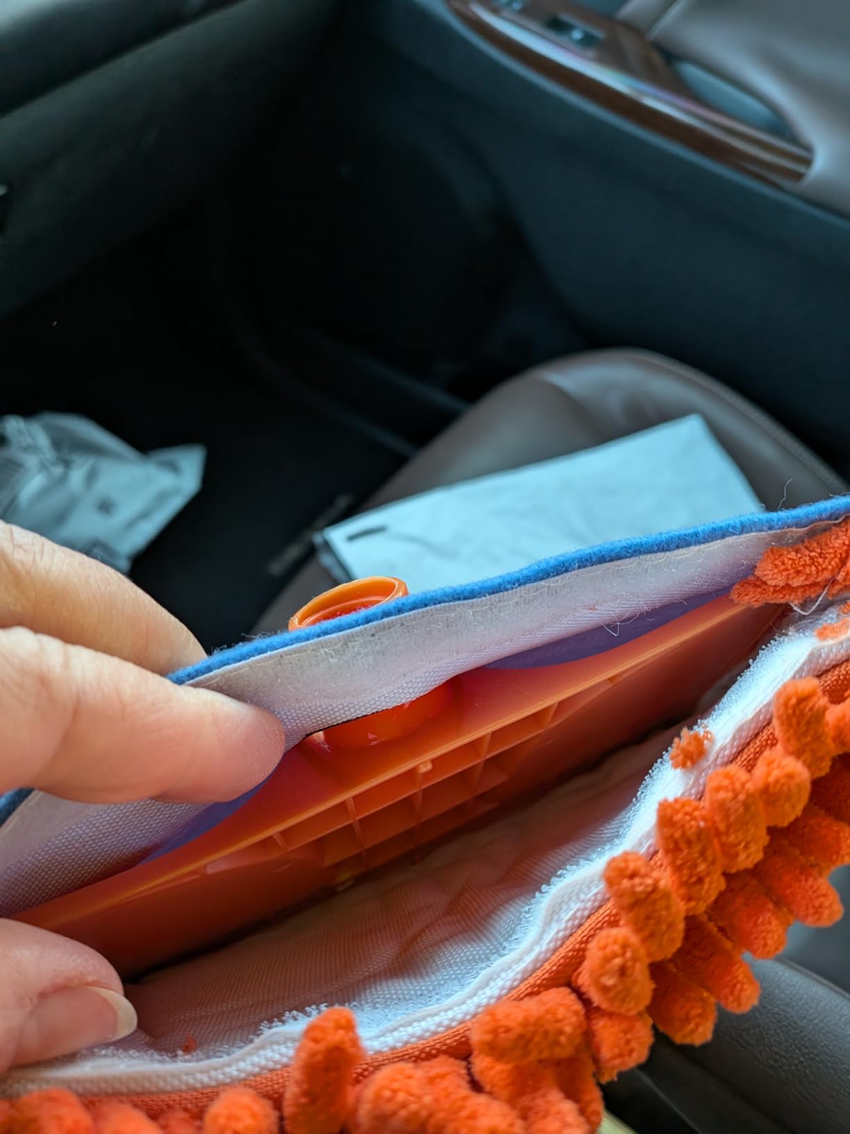 Chomp! Microfiber Gutter Cleaner Tool: Ultimate Gutter Cleaning Smop for All Types of Rain Gutters, Siding and Metal Trim - Instantly Clean Black Streaks, Mold, Mildew, Algae, Dirt and More customer photo 1