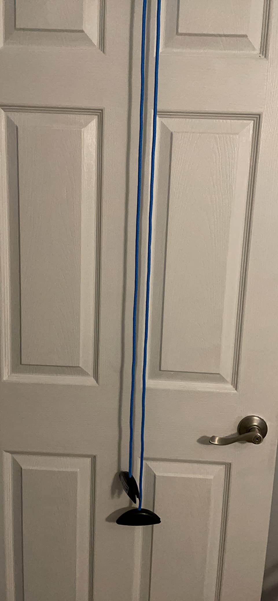 RangeMaster BlueRanger Over the Door Shoulder Pulley, Pulley for Physical Therapy, Aids Pain Free Range of Motion in Frozen Shoulder, Adjustable Cleated Handles, Metal Bracket (FSA/HSA) customer photo 1