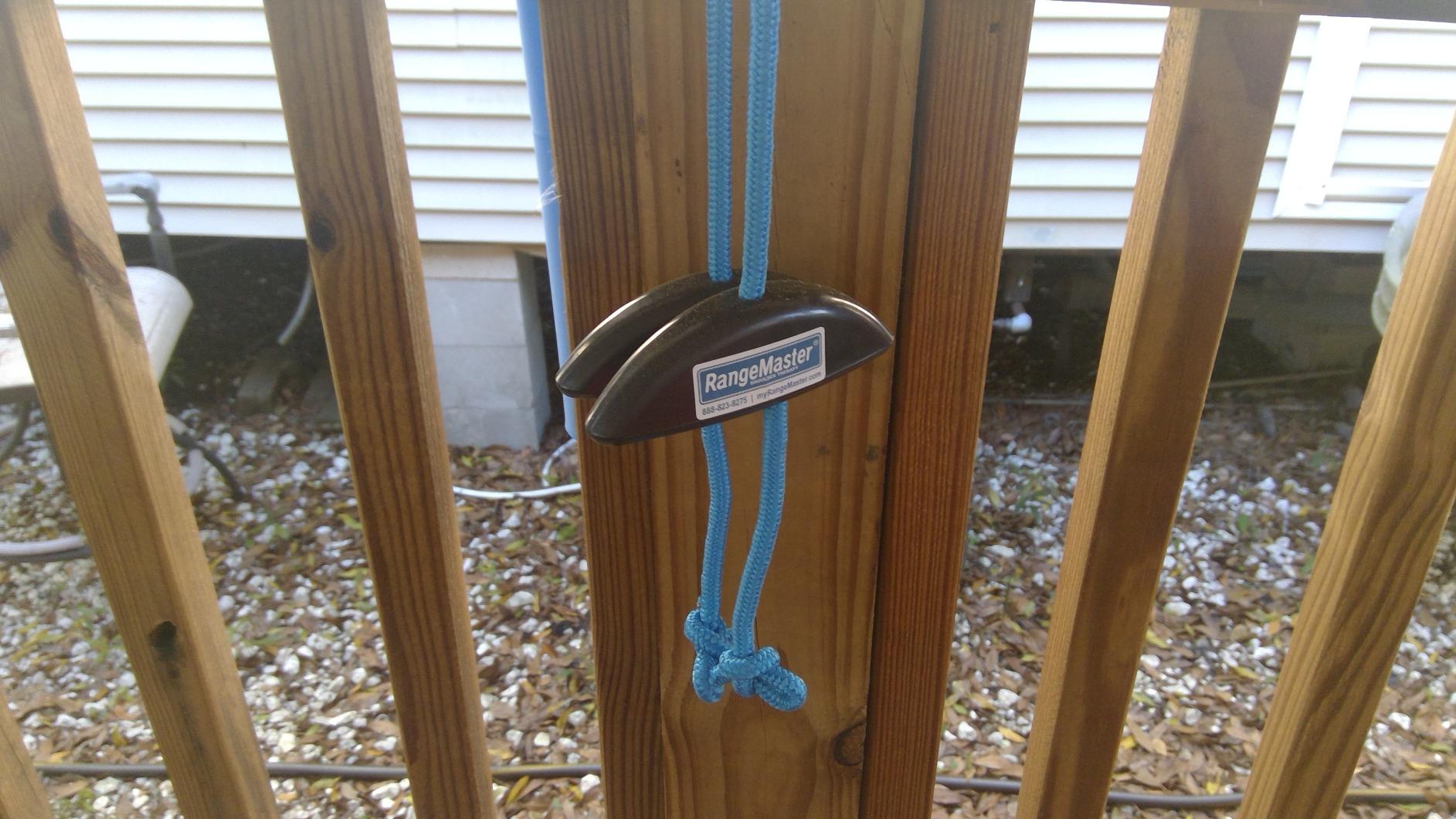 RangeMaster BlueRanger Over the Door Shoulder Pulley, Pulley for Physical Therapy, Aids Pain Free Range of Motion in Frozen Shoulder, Adjustable Cleated Handles, Metal Bracket (FSA/HSA) customer photo 2