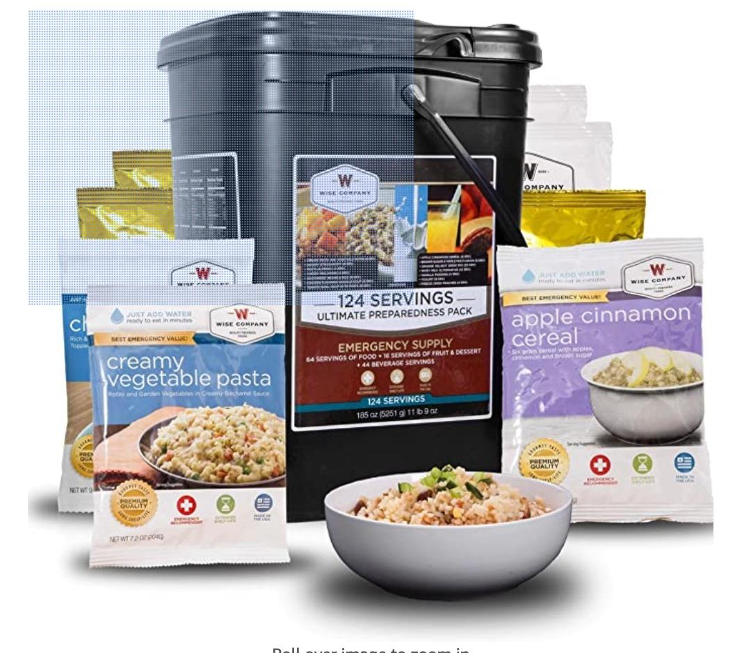 READYWISE Emergency Food Supply Survival Bucket, 132 Servings customer photo 1