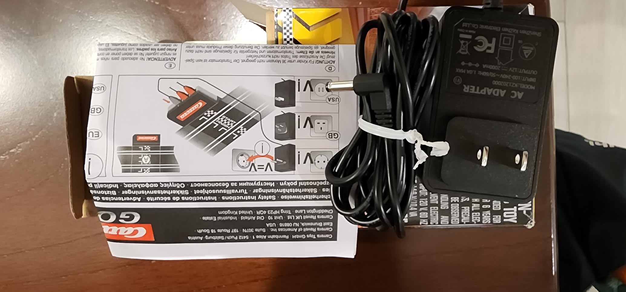 Carrera GO Slot Car Race Track Replacement Transformer Plug, Part #20061537 customer photo 1