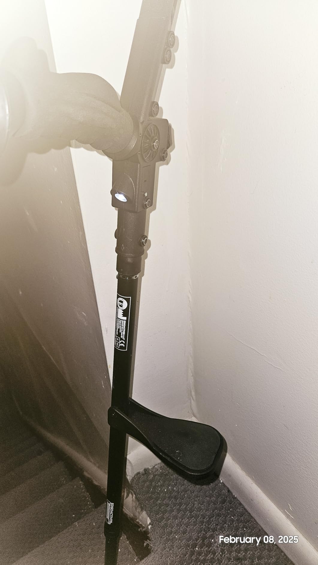 Ergobaum 7G Ergonomic Crutch/High Performance Perfect Cane- Single Unit Ergobaum That Acts As a Extra Balance Strong Performance Walking Companion customer photo 1
