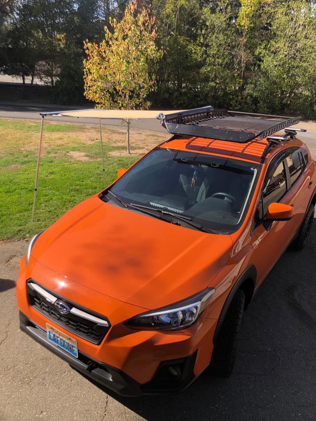 ARB 814301 Retractable Awning 1250 x 2100 mm 4x4 Accessories, self-Standing Retractable awnings fit onto The Side of Most roof Racks and roof Bars customer photo 2
