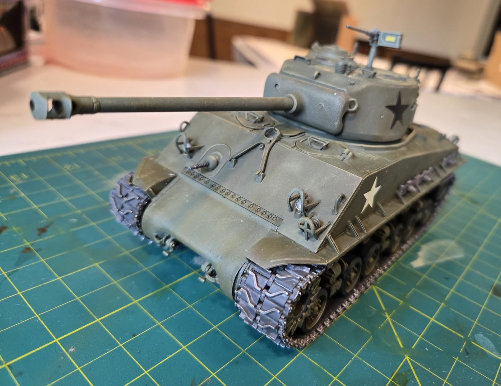 Tamiya 35346 1/35 US Medium Tank M4A3E8 Sherman Plastic Model Kit customer photo 1