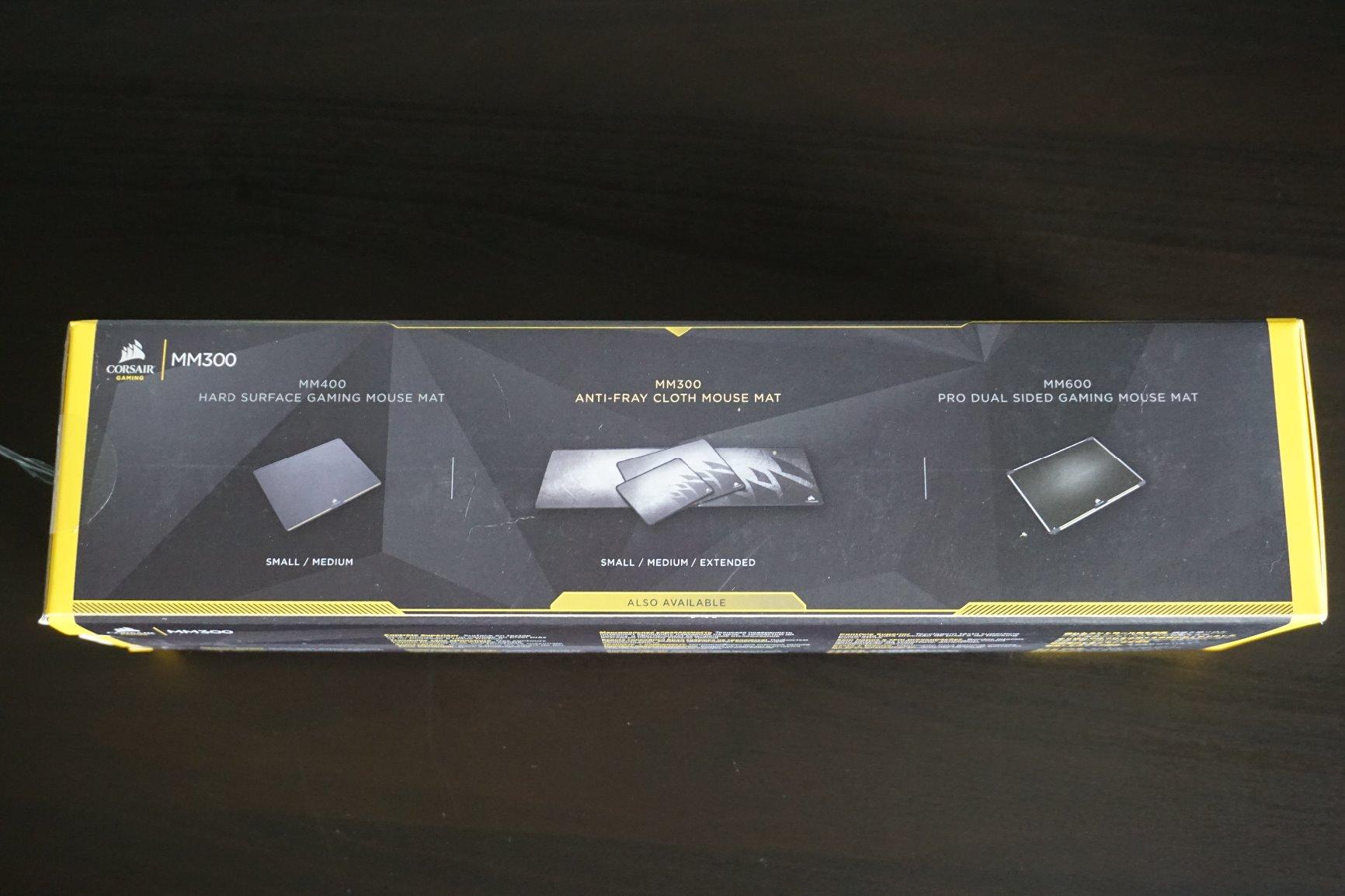 Corsair MM300 - Anti-Fray Cloth Gaming Mouse Pad - High-Performance Mouse Pad Optimized for Gaming Sensors - Designed for Maximum Control - Extended, Multi Color customer photo 1