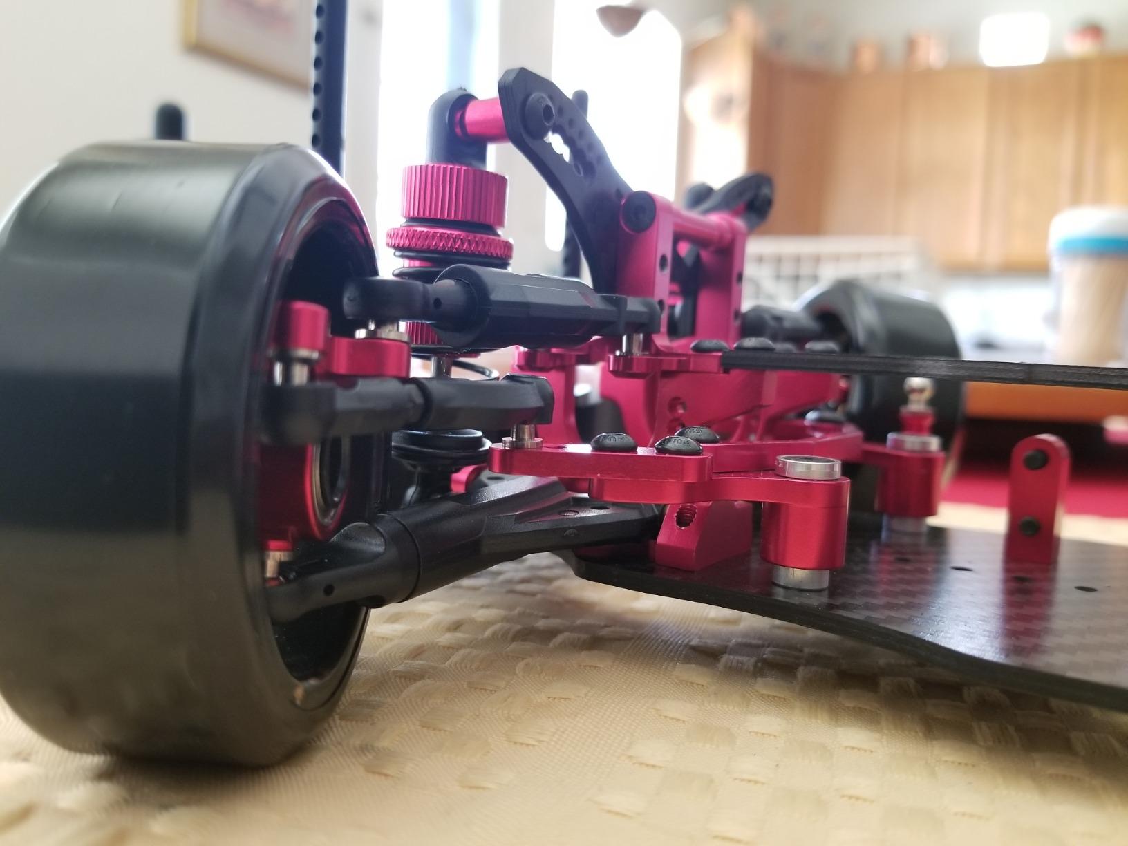 1/10 Alloy & Carbon Chassis Sakura D4 RWD Drift Car Frame Body Kit #KIT-D4RWD customer photo 2