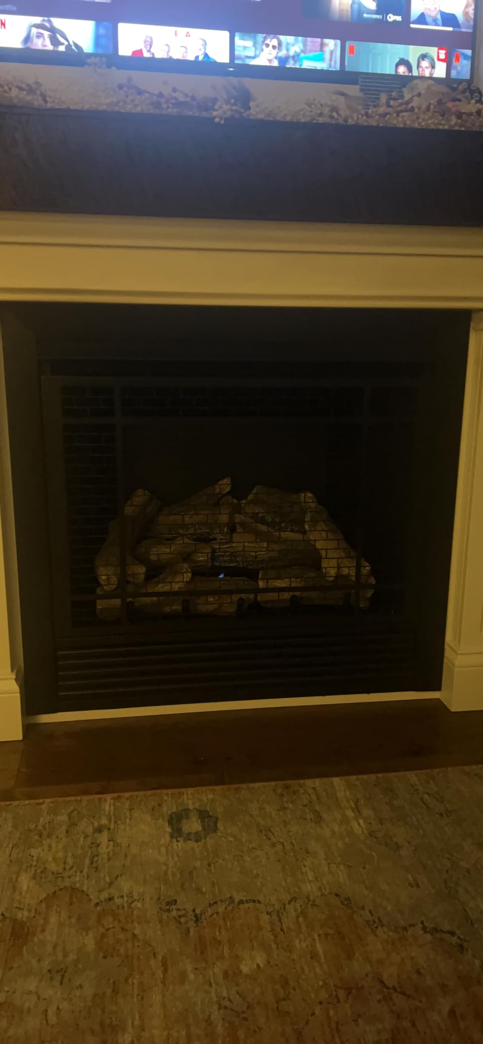 Duluth Forge Dual Fuel Ventless Gas Fireplace Insert - 32,000 BTU, Remote Control - Model# FDI32R customer photo 1
