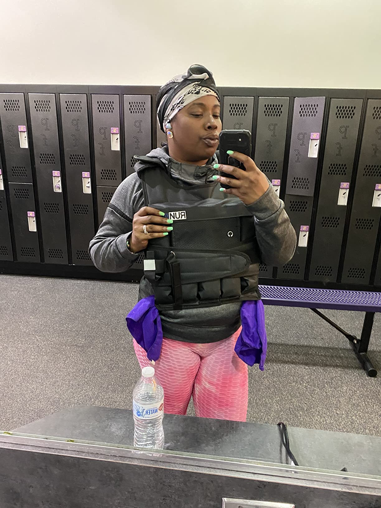 RUNmax 20LBS - 150LBS Adjustable Weighted Vest With Shoulder Pads Option for Men and Women customer photo 1