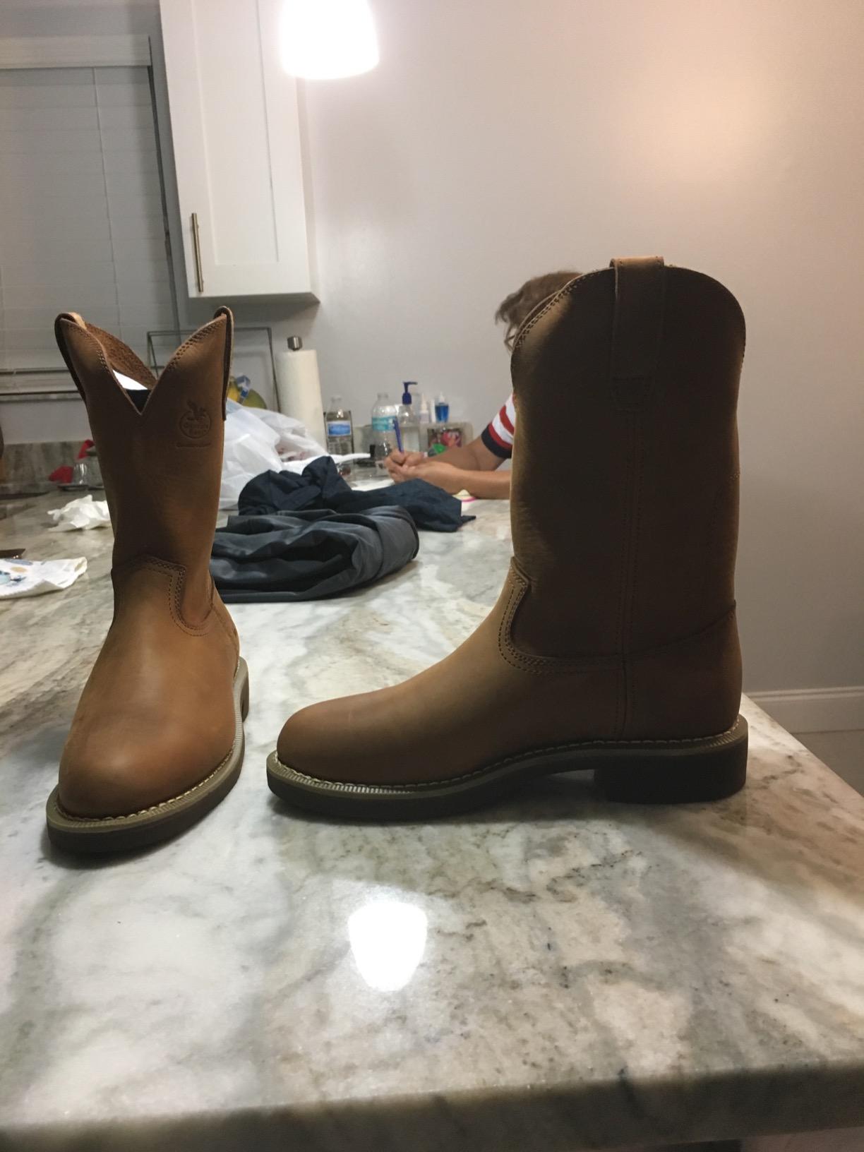 Georgia Boot Men's Carbo-Tec Wellington Work Boots customer photo 2