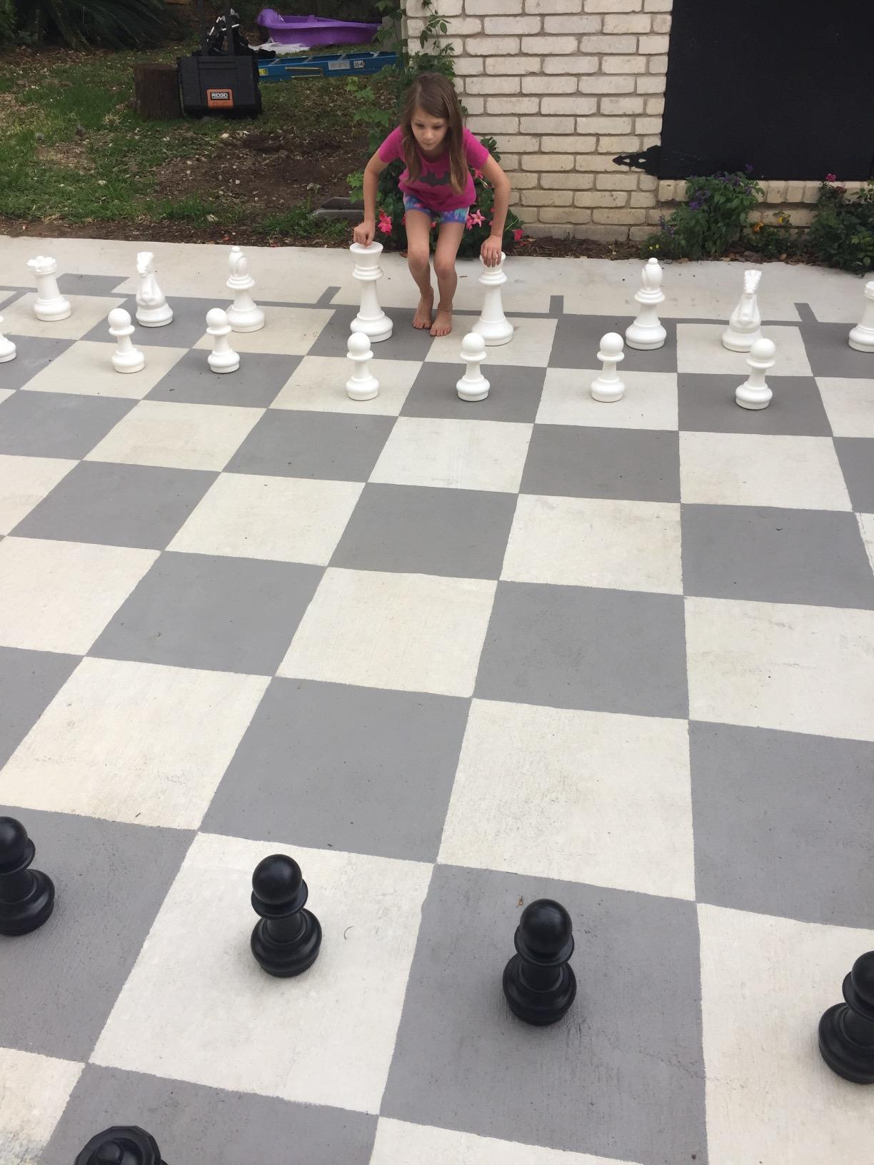 MegaChess Giant Chess Set Game with 16