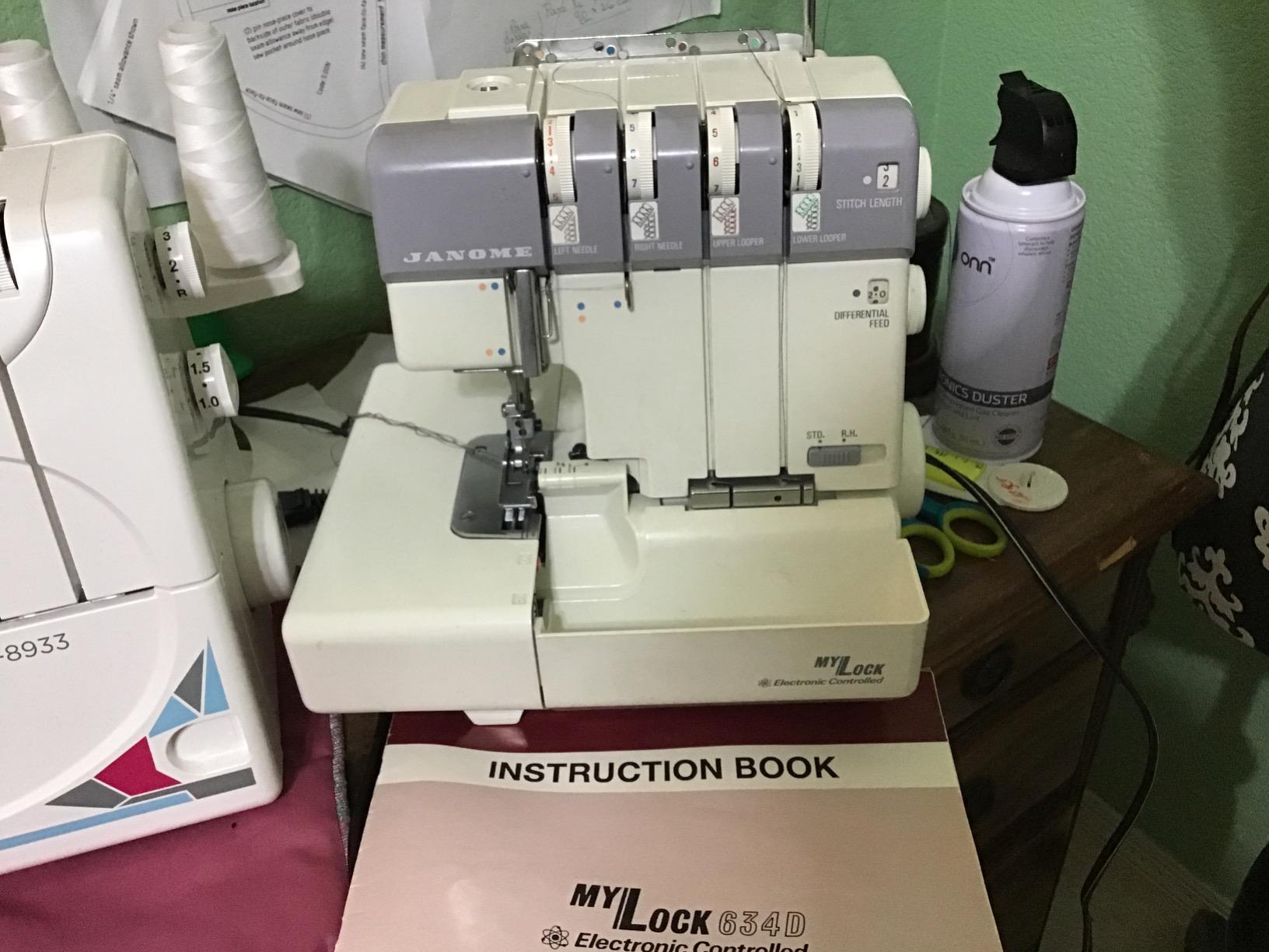 Janome MOD-8933 Serger with Lay-In Threading, 3 and 4 Thread Convertible with Differential Feed customer photo 2