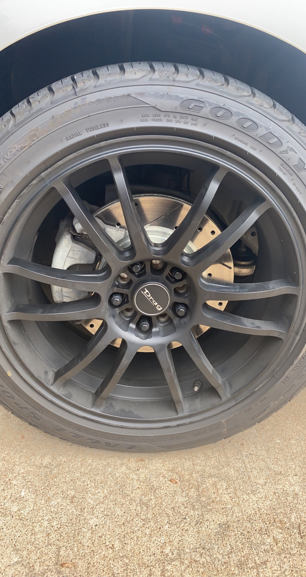 PowerStop Z23 Performance Brake Pad & Rotor Kit Front & Rear K6495 | Nissan Altima 2013-25 Carbon Fiber Ceramic Brake Pads + Drilled & Slotted Rotors customer photo 2