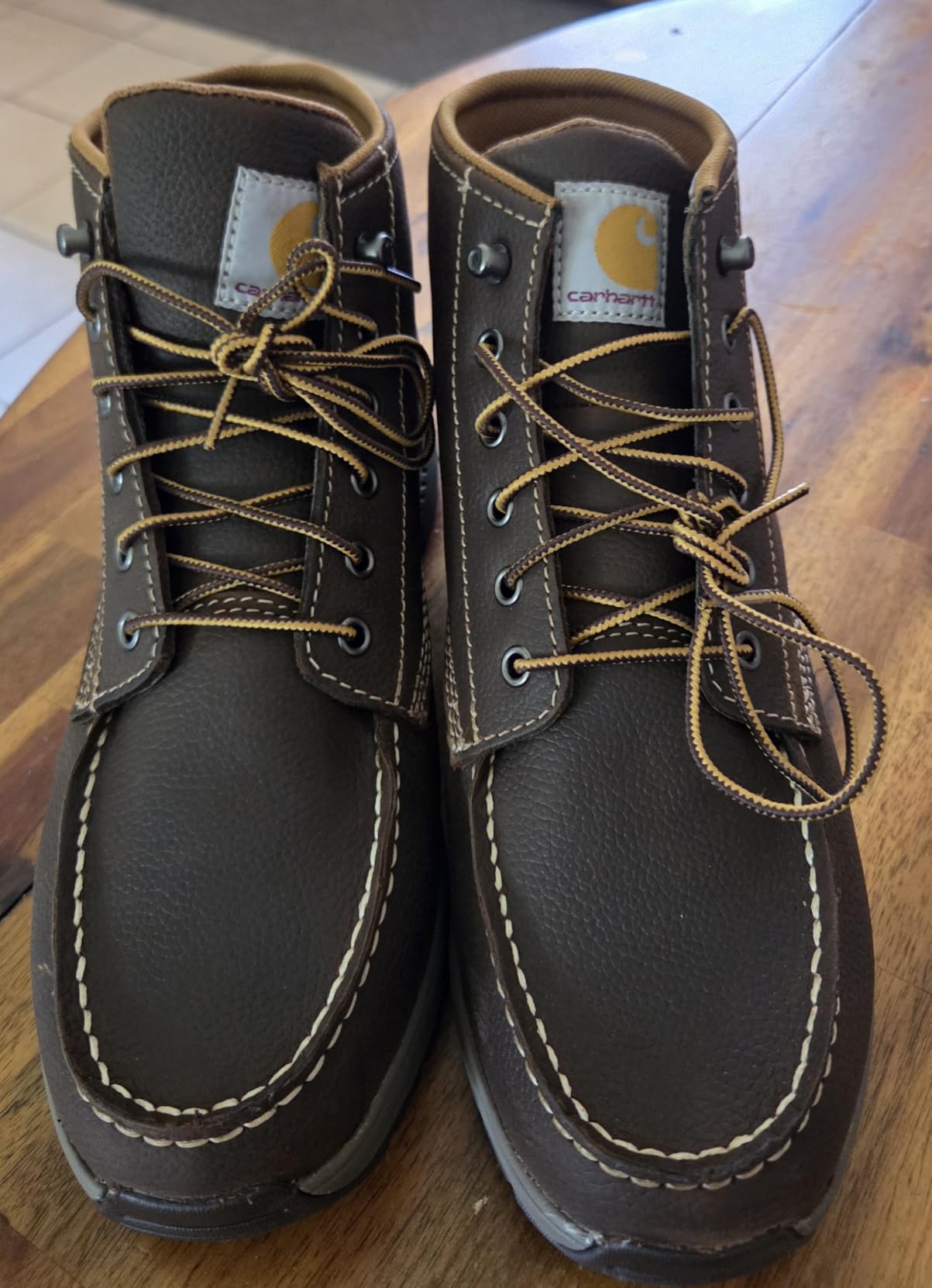 Carhartt Men's CMX4023 Lightweight Wedge Moc Toe Chukka customer photo 2