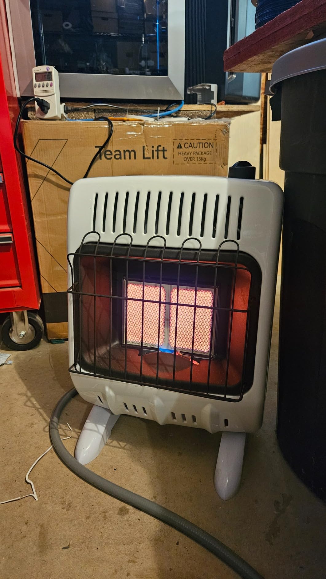 Mr. Heater 10,000 BTU Vent Free Radiant Natural Gas Heater customer photo 1