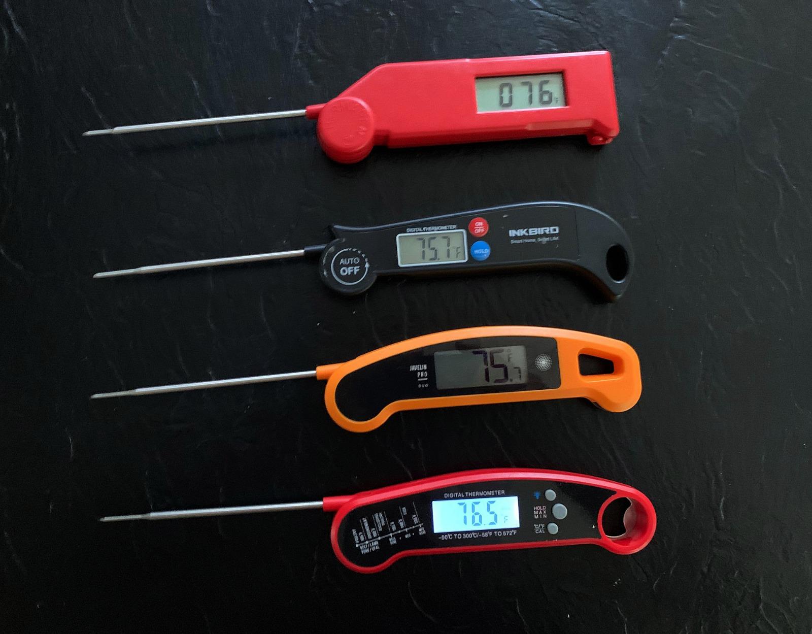 Lavatools Javelin PRO Classic Ultra-Fast 2-Second Professional Digital Instant Read Meat Thermometer for Grill and Cooking, Auto-Rotating Backlit Display, IP65 Water Resistant, NSF Certified customer photo 2