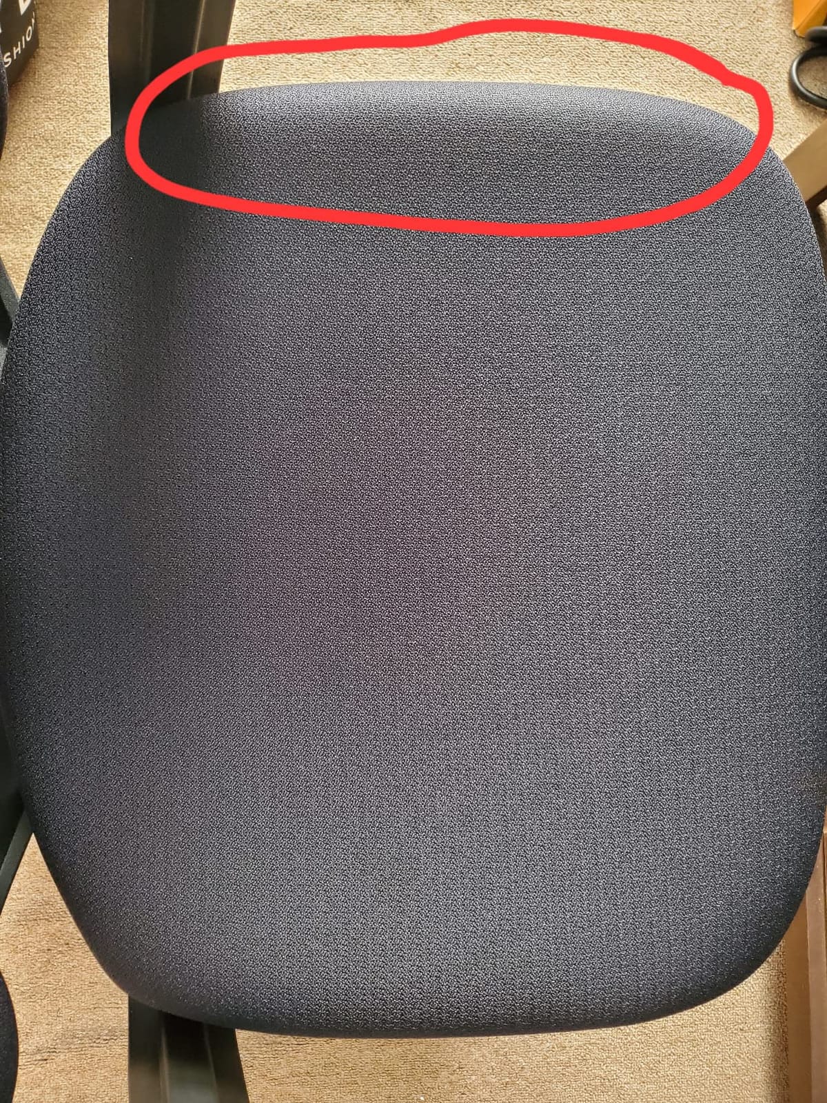 Steelcase Amia Chair with Platinum Base & Hard Floor Casters, Graphite customer photo 2