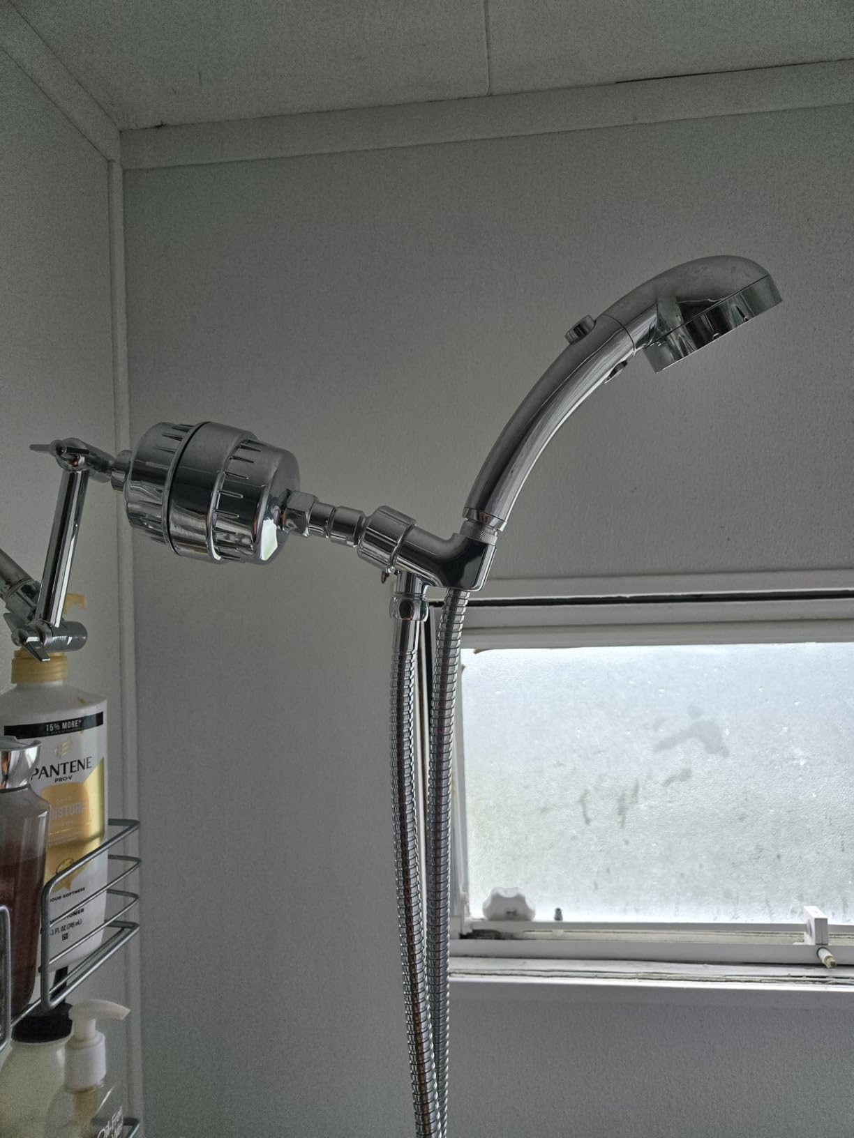 Aquabliss SF220 Daily Essential Shower Filter - Chrome | Reduces chlorine, sediment & heavy metals for water that's kinder to skin & hair. No tools, 5-minute setup. customer photo 1